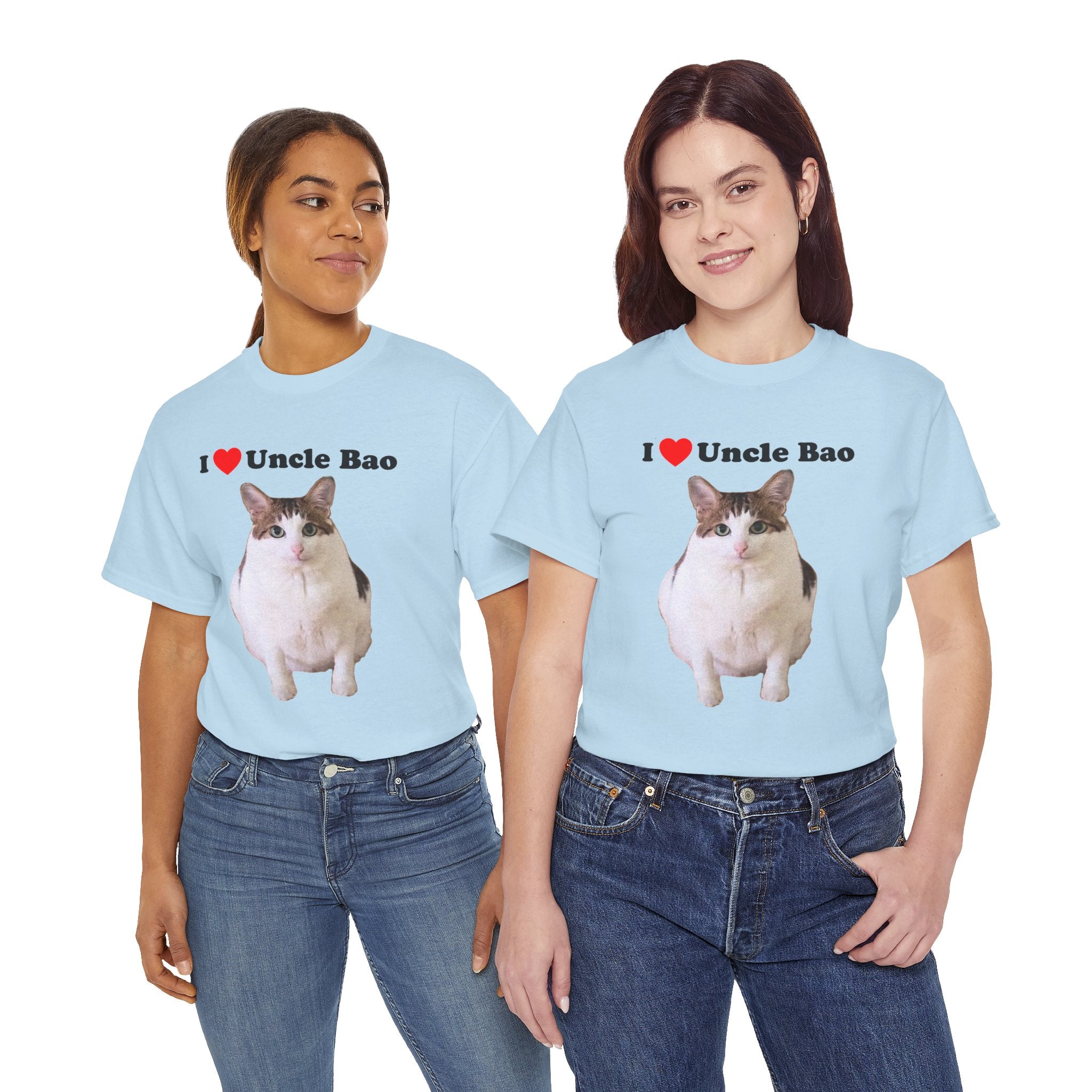 "I Love Uncle Bao" Cat T-Shirt