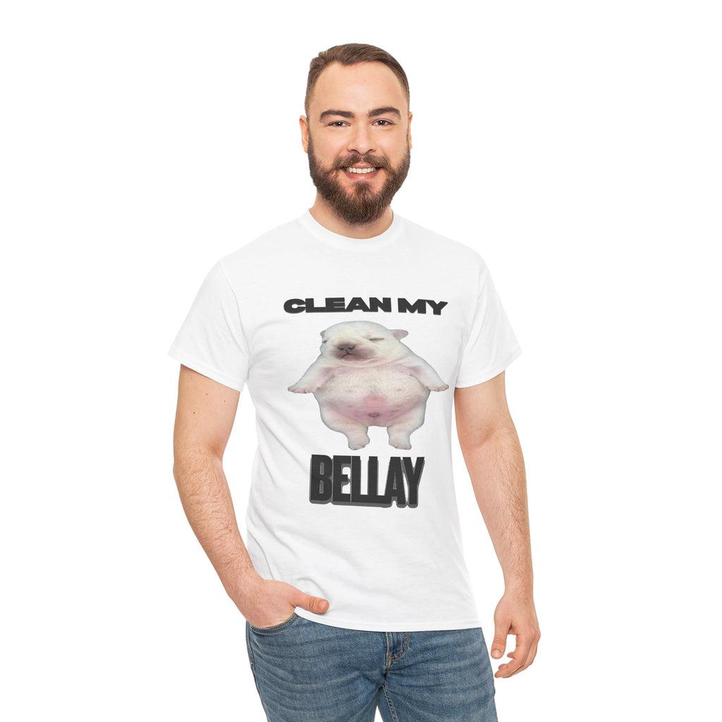 "Clean My Belly" Pibble T-Shirt