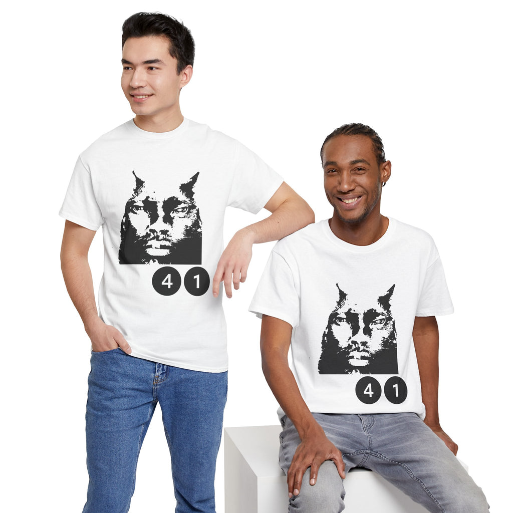 "41" Mogger Cat T-Shirt