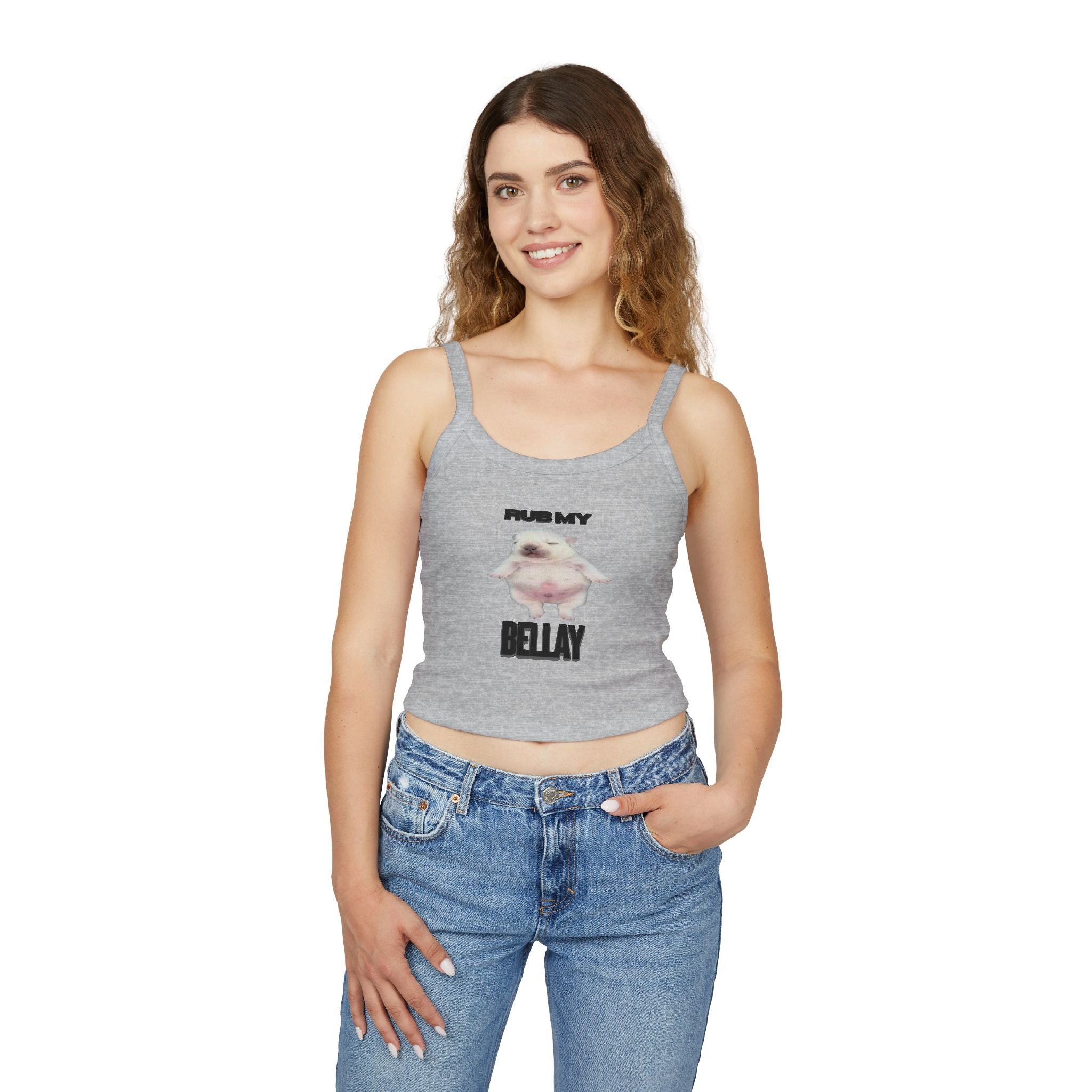 "Rub My Bellay" Pibble Tank Top