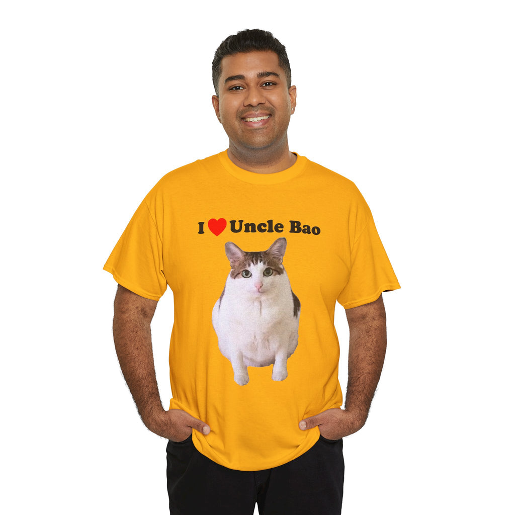 "I Love Uncle Bao" Cat T-Shirt