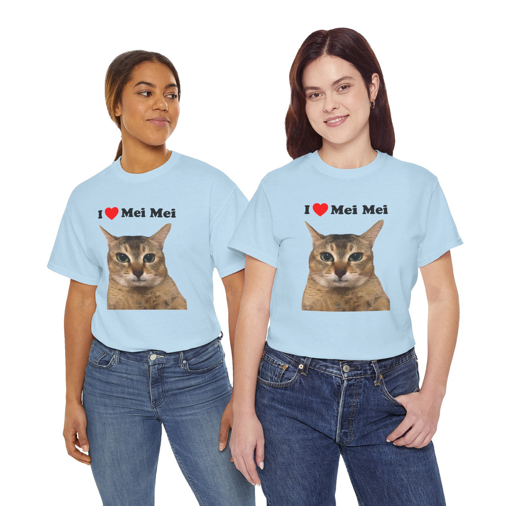 "I Love Mei Mei" Cat T-Shirt