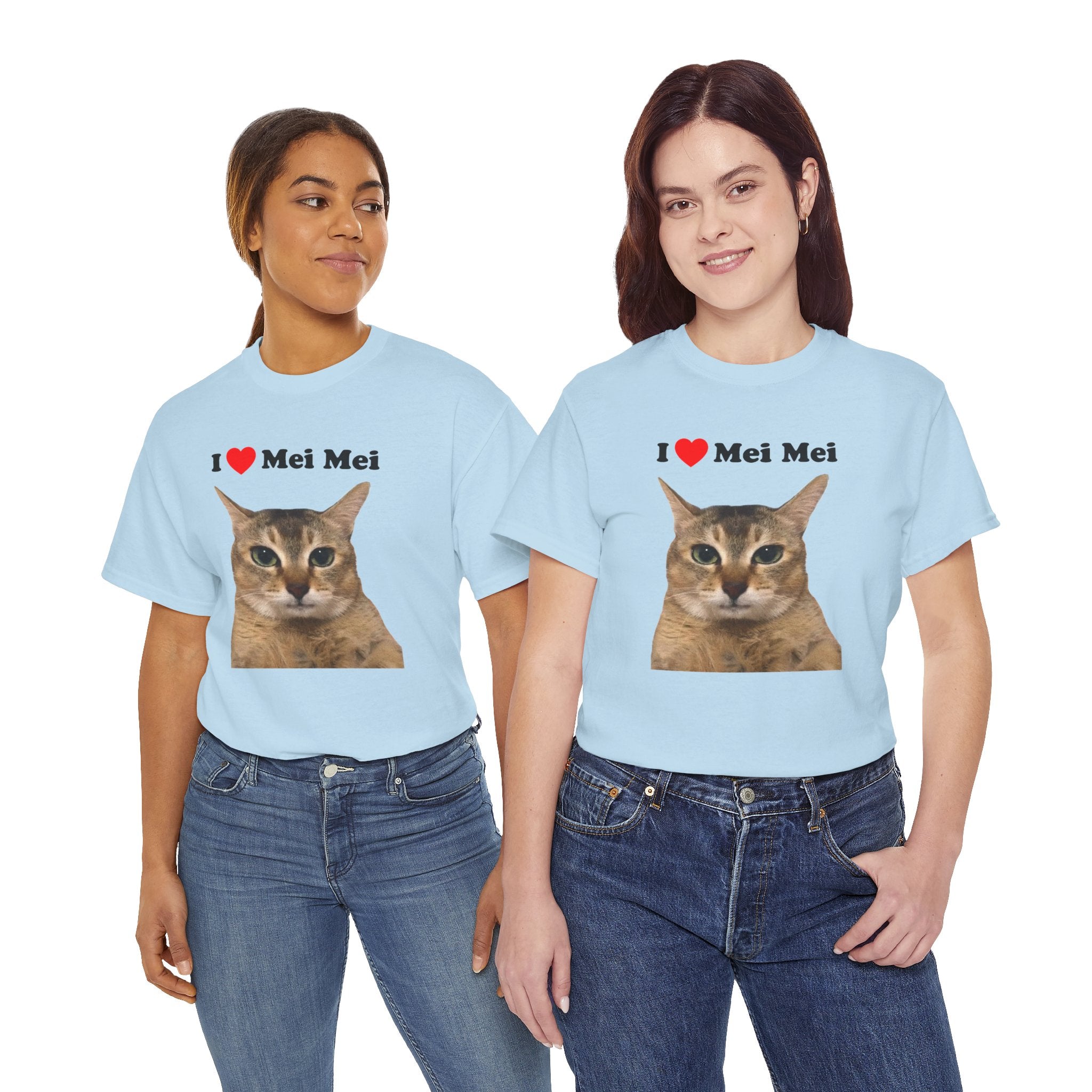 "I Love Mei Mei" Cat T-Shirt