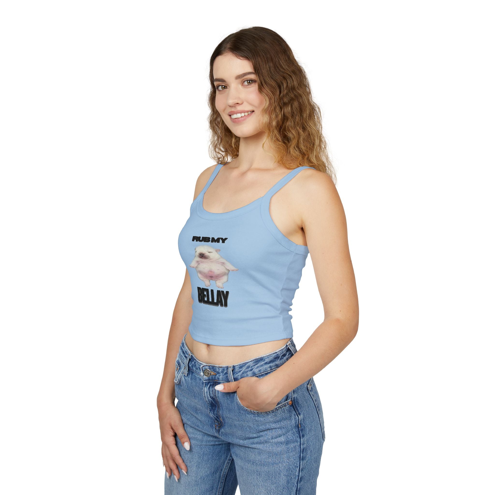 "Rub My Bellay" Pibble Tank Top