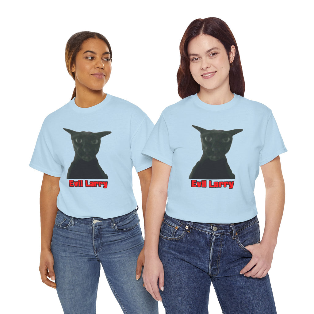 "Evil Larry" Cat Graphic Tee