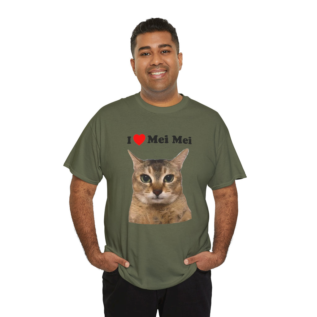 "I Love Mei Mei" Cat T-Shirt