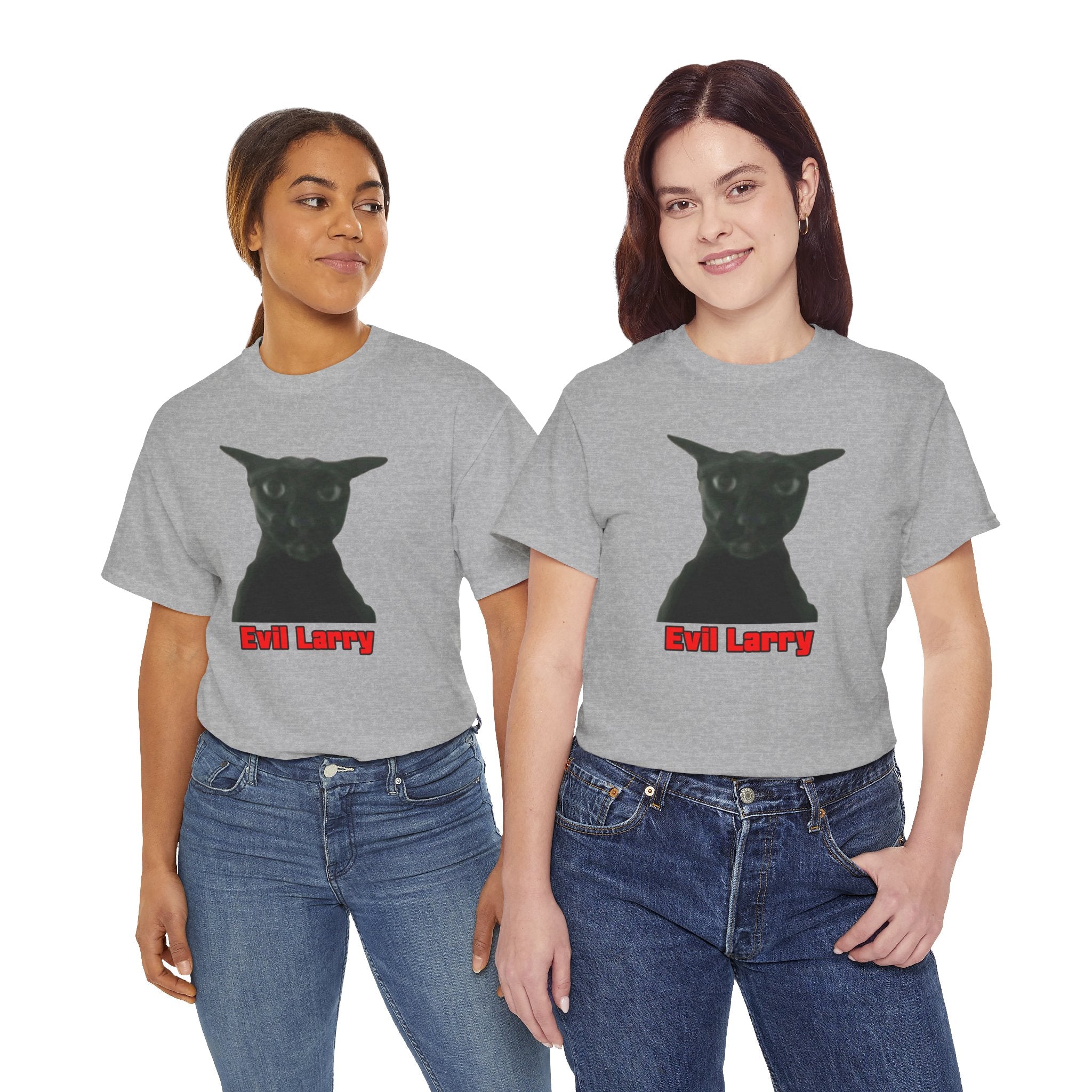 "Evil Larry" Cat Graphic Tee