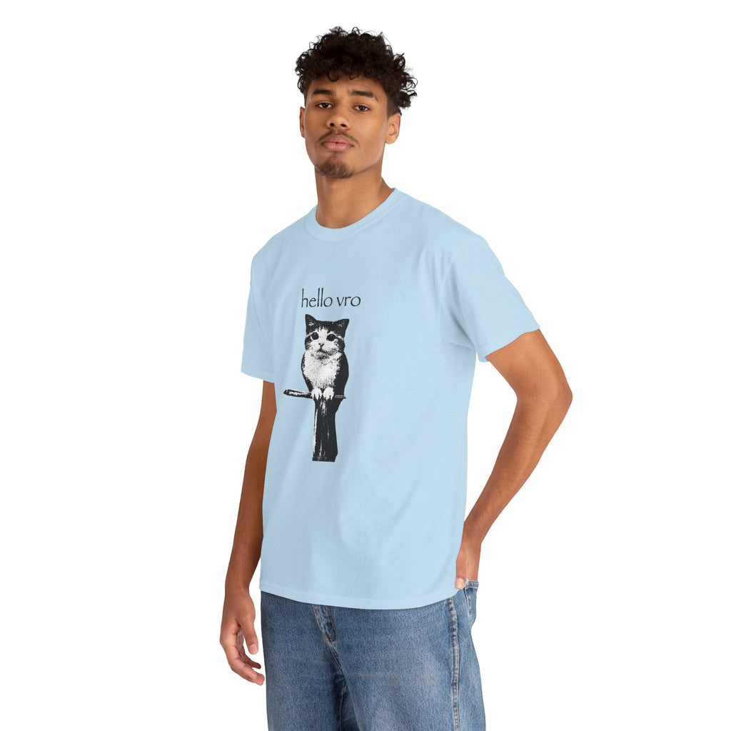 "Hello Vro" Meowl T-Shirt