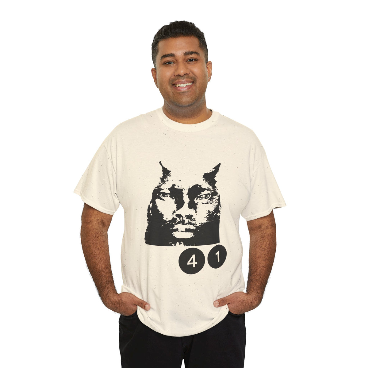 "41" Mogger Cat T-Shirt