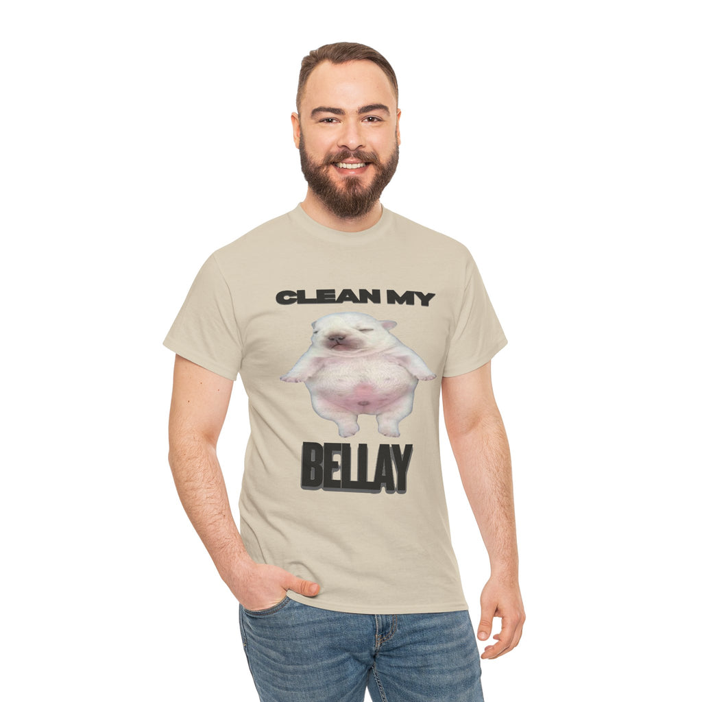 "Clean My Belly" Pibble T-Shirt