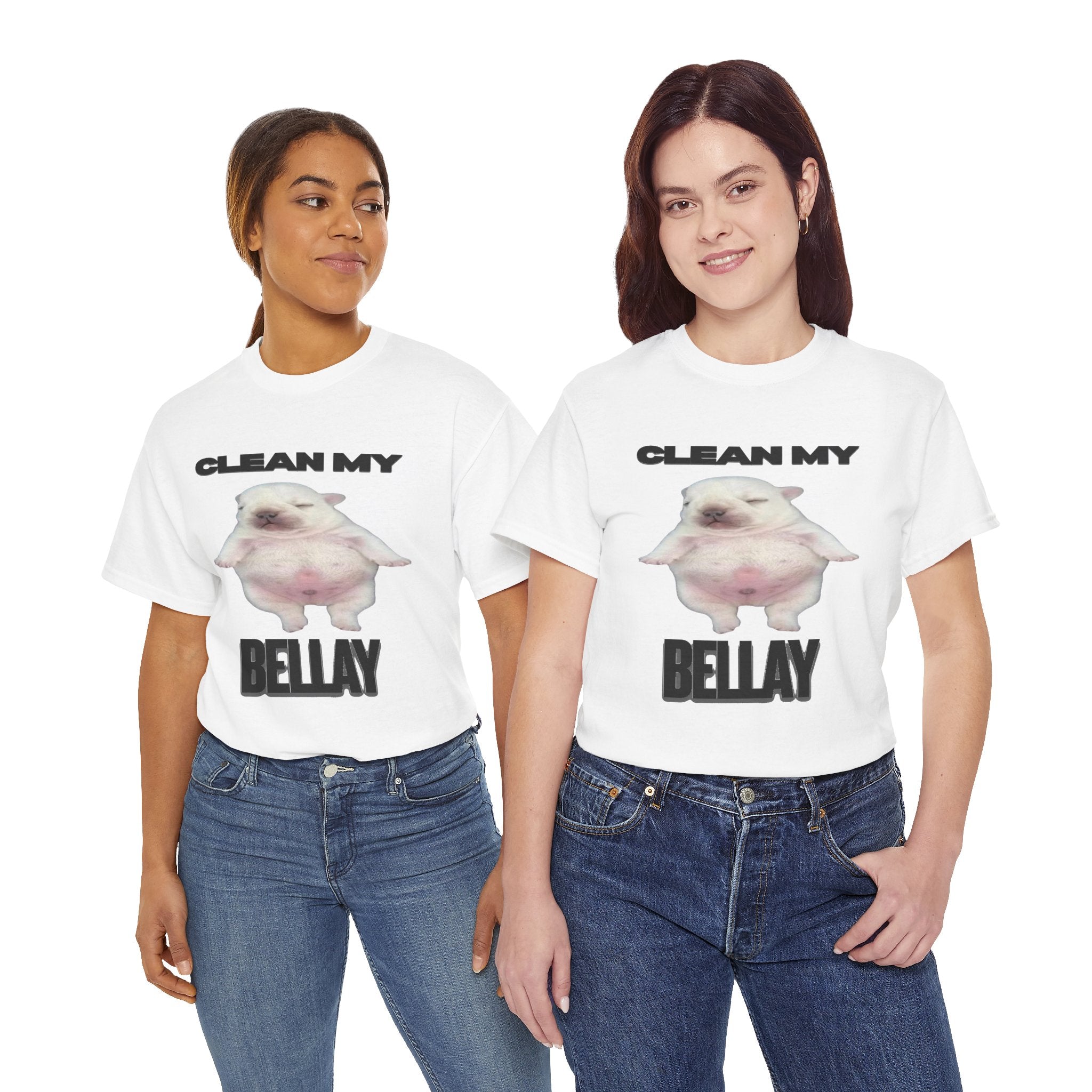 "Clean My Belly" Pibble T-Shirt