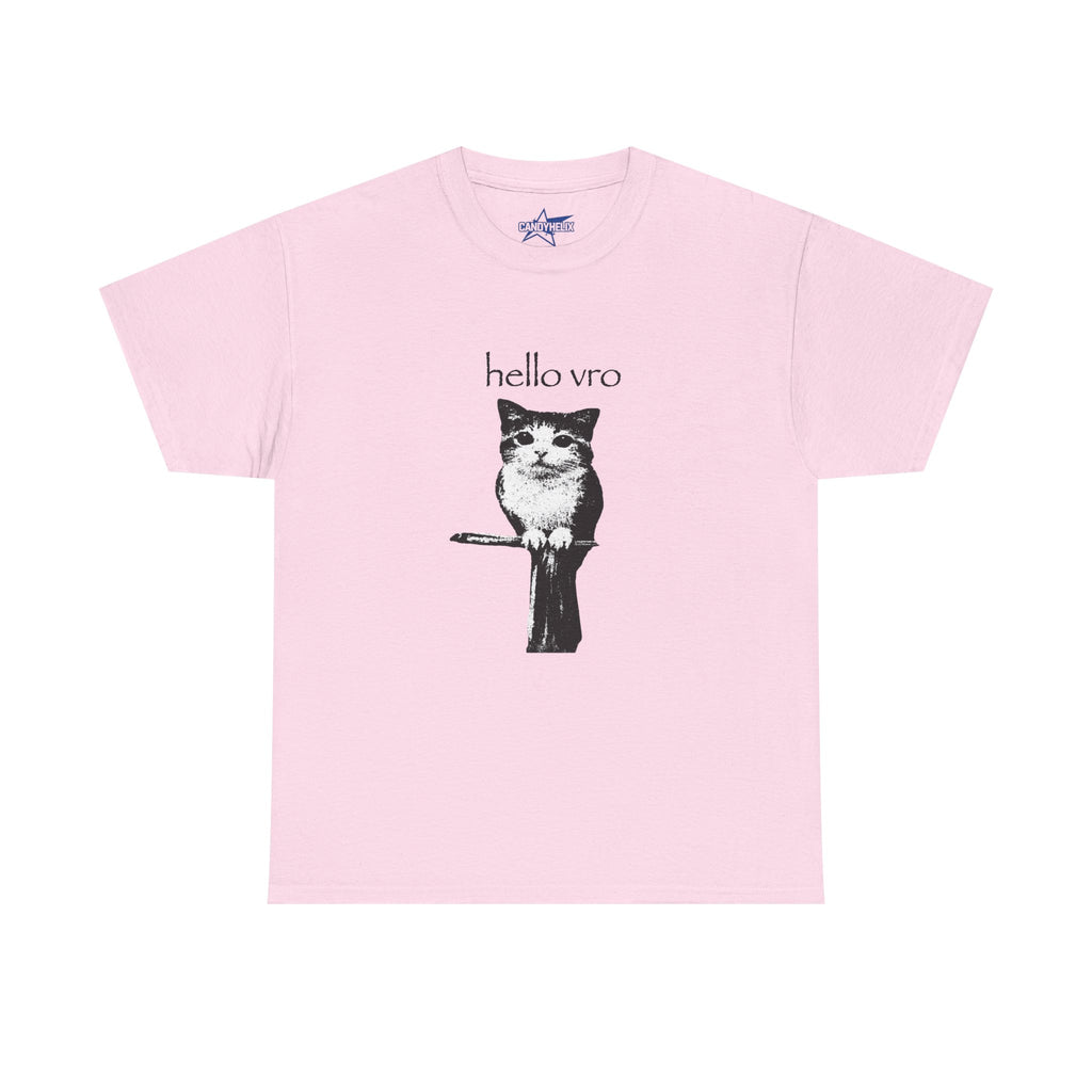 "Hello Vro" Meowl T-Shirt