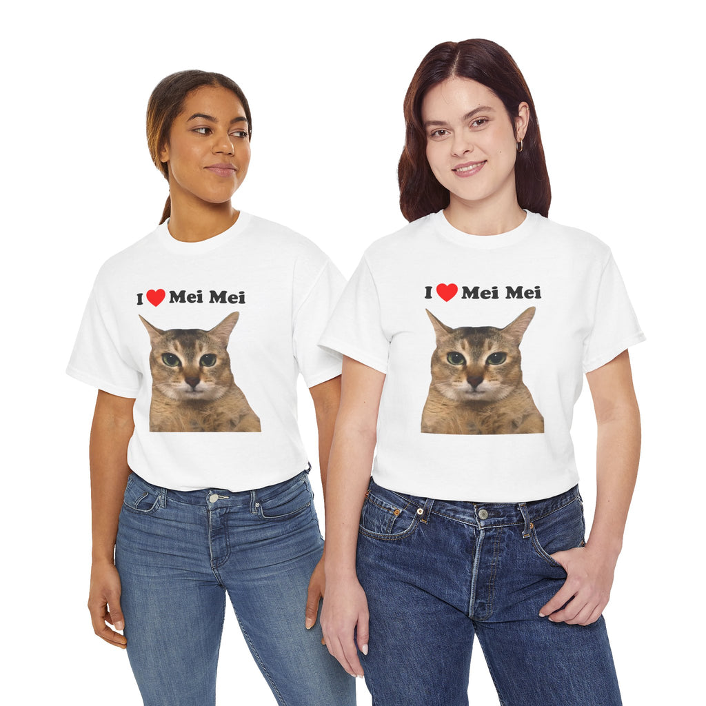"I Love Mei Mei" Cat T-Shirt