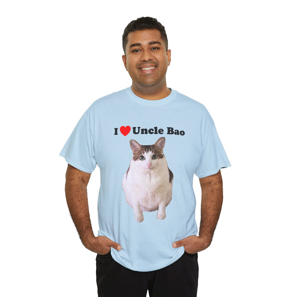 "I Love Uncle Bao" Cat T-Shirt