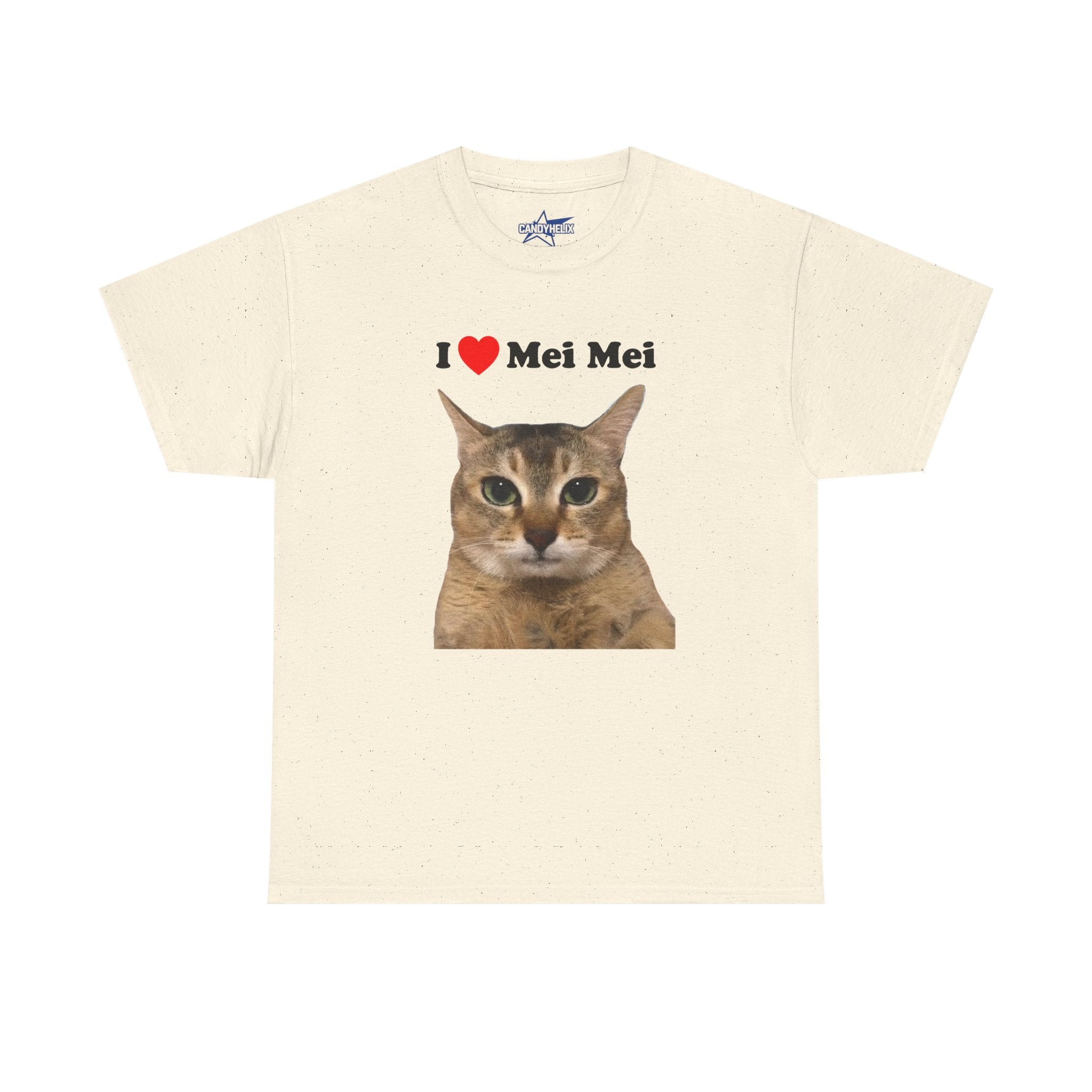 "I Love Mei Mei" Cat T-Shirt