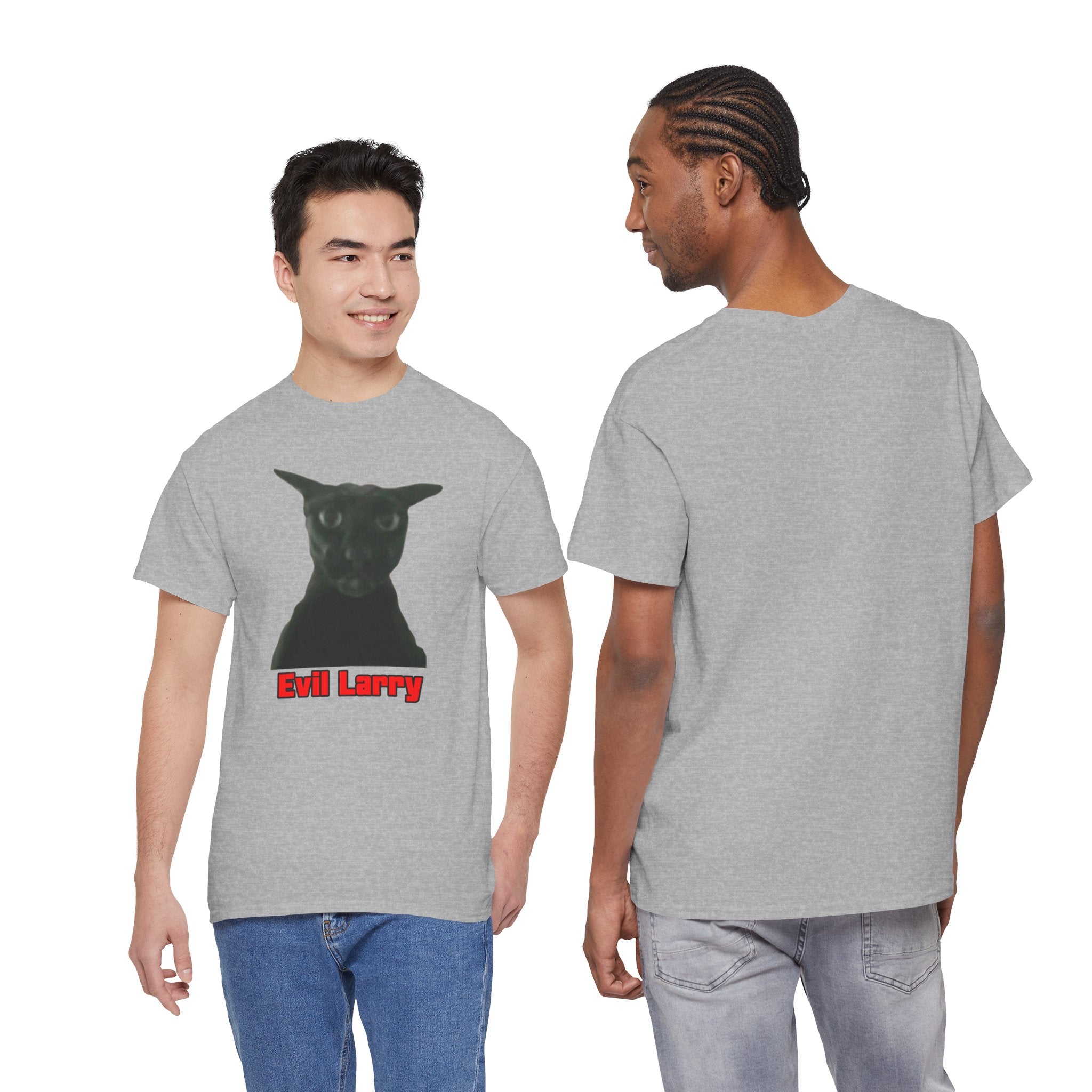 "Evil Larry" Cat Graphic Tee