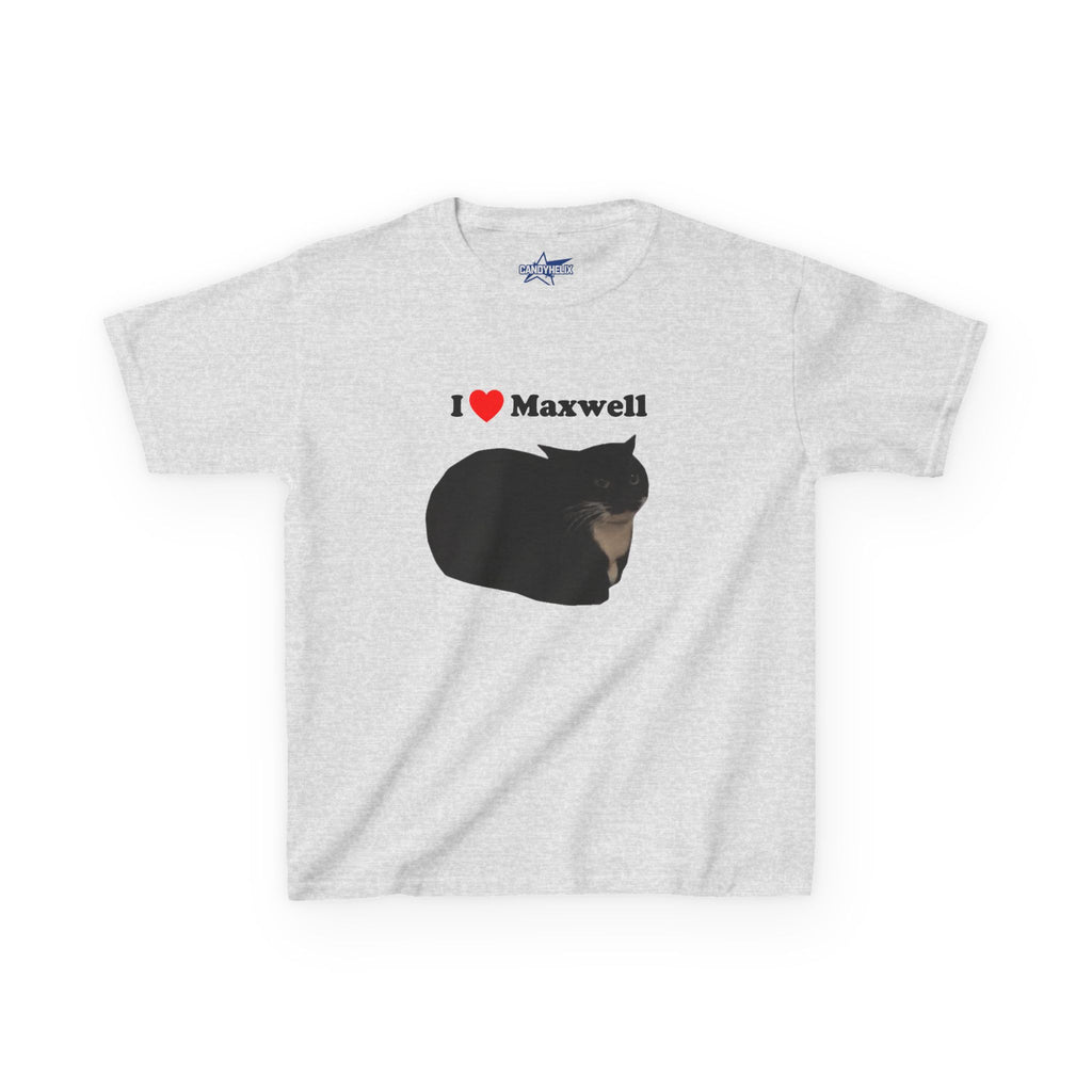 "I Love Maxwell" Spinning Cat Kids T-Shirt