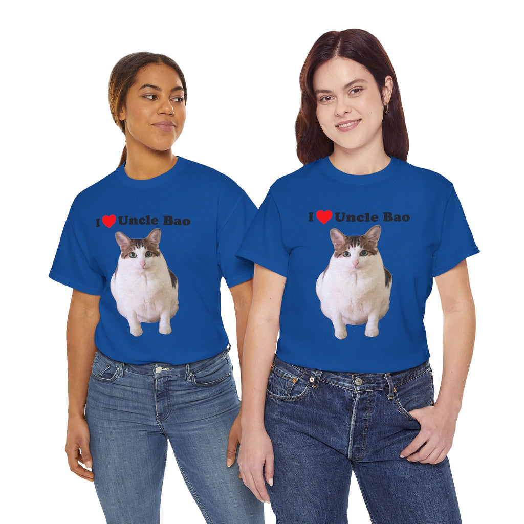 "I Love Uncle Bao" Cat T-Shirt