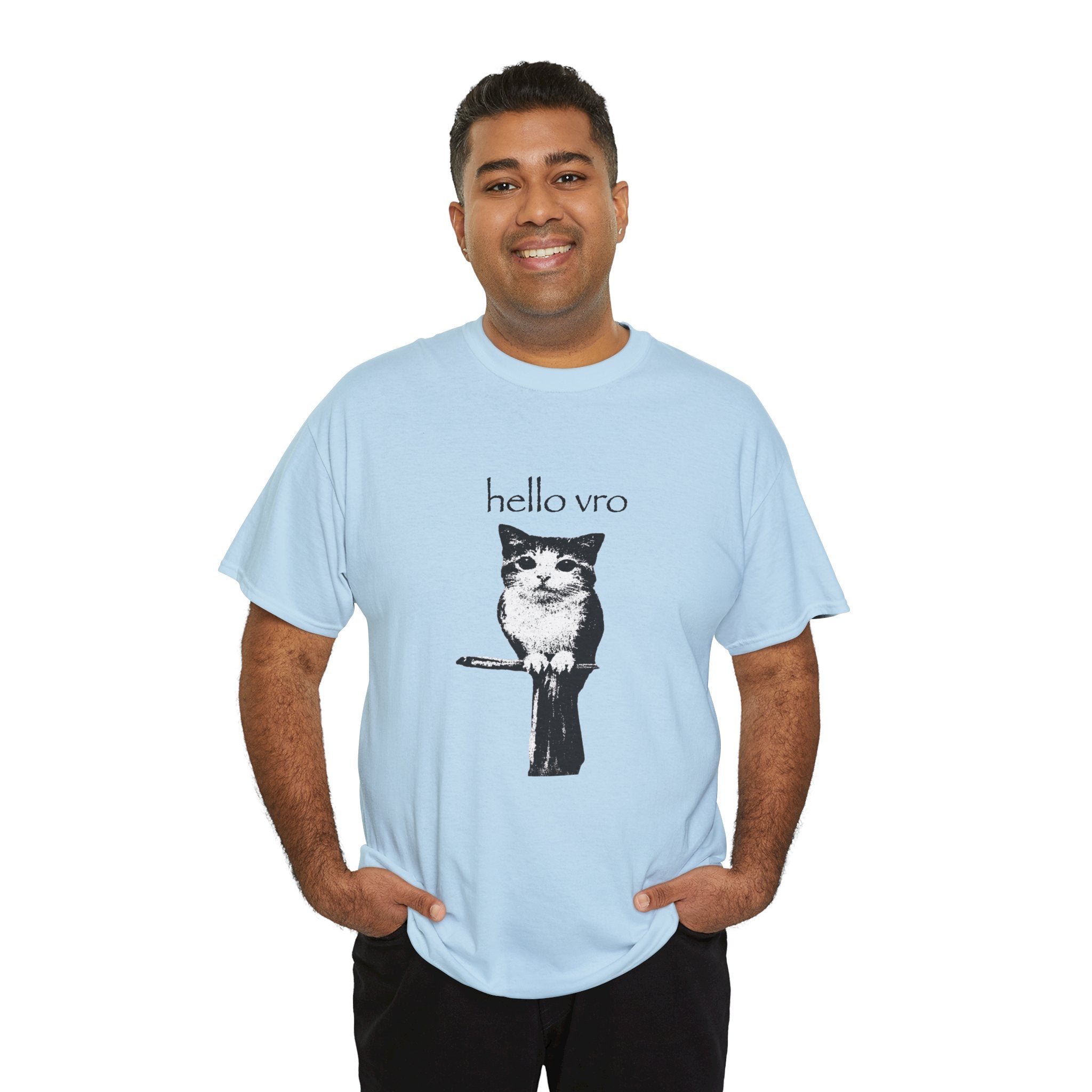 "Hello Vro" Meowl T-Shirt