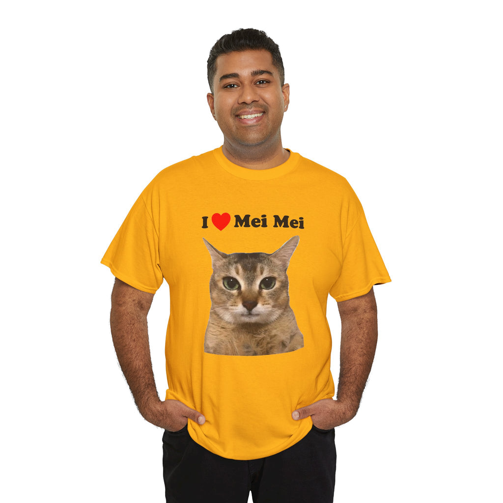 "I Love Mei Mei" Cat T-Shirt
