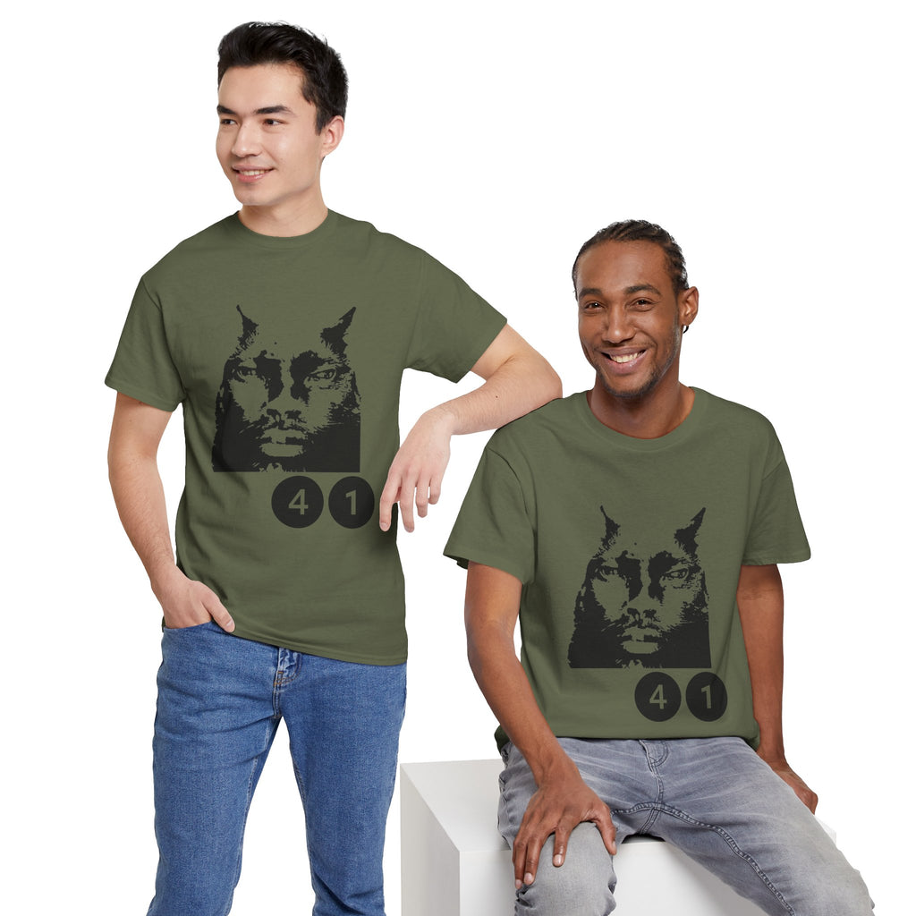 "41" Mogger Cat T-Shirt