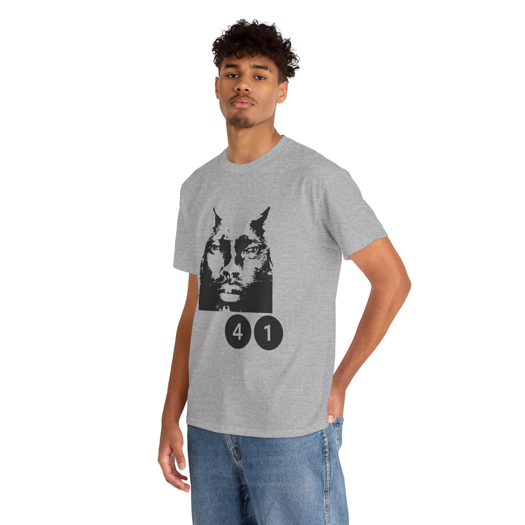 "41" Mogger Cat T-Shirt