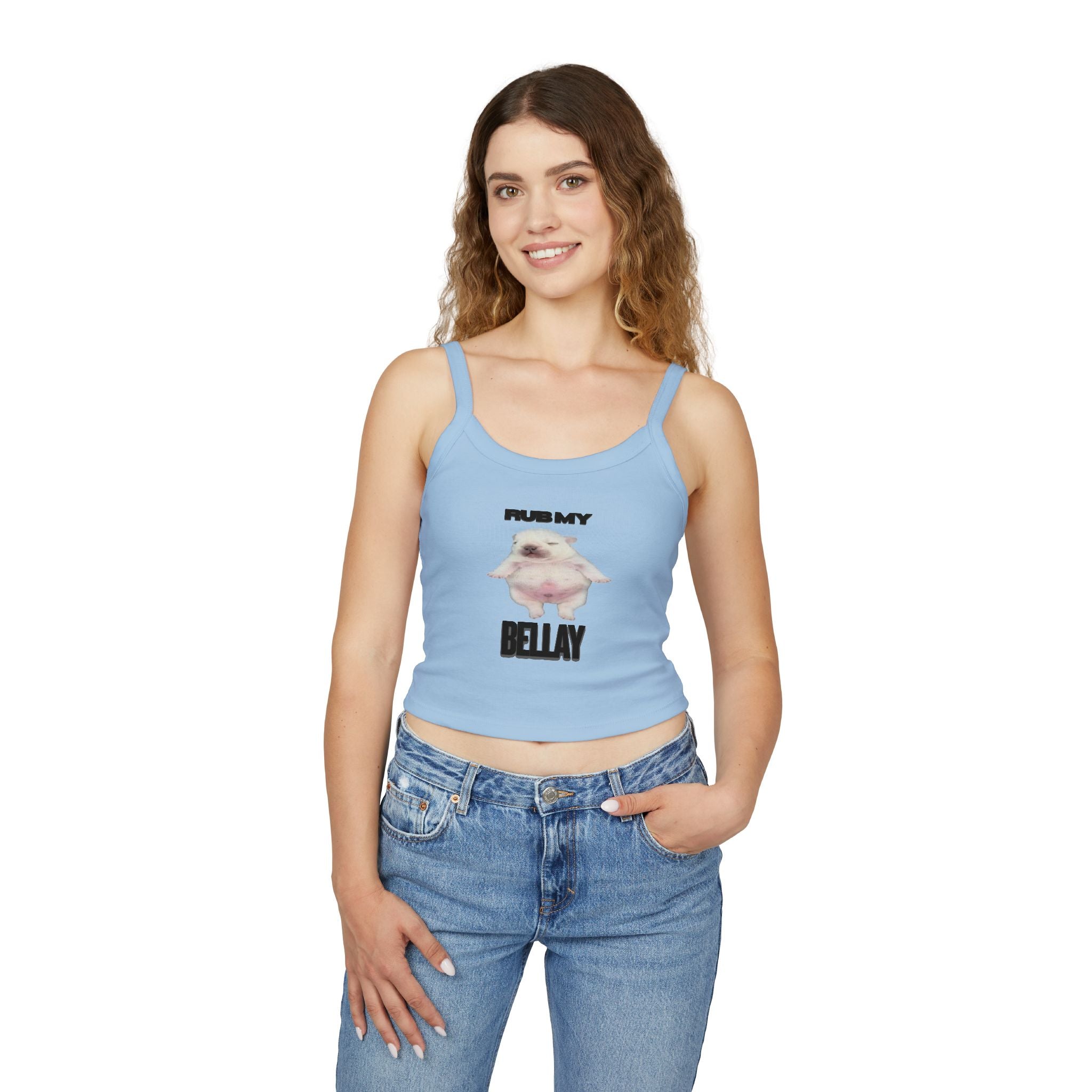 "Rub My Bellay" Pibble Tank Top