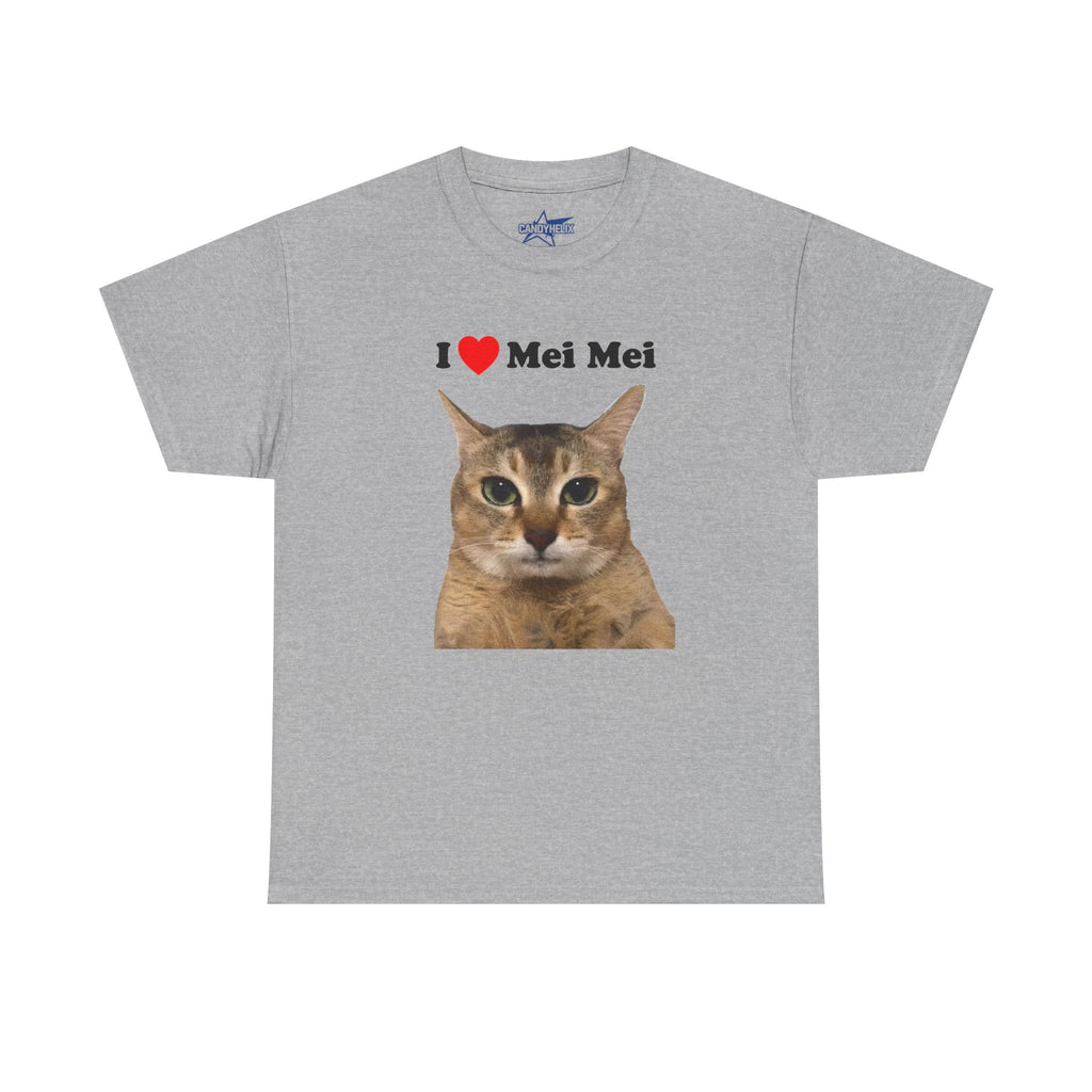 "I Love Mei Mei" Cat T-Shirt