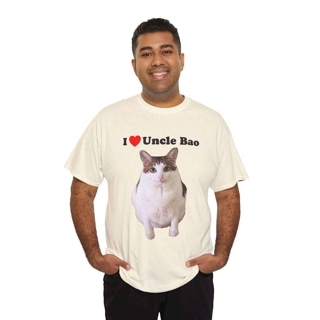 "I Love Uncle Bao" Cat T-Shirt