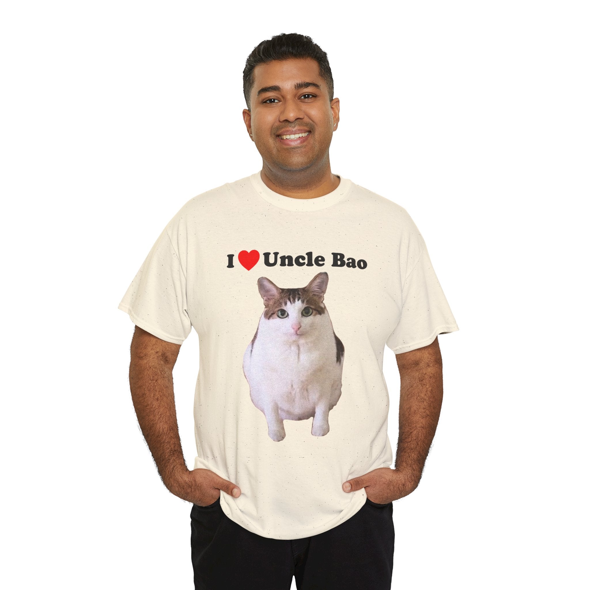 "I Love Uncle Bao" Cat T-Shirt