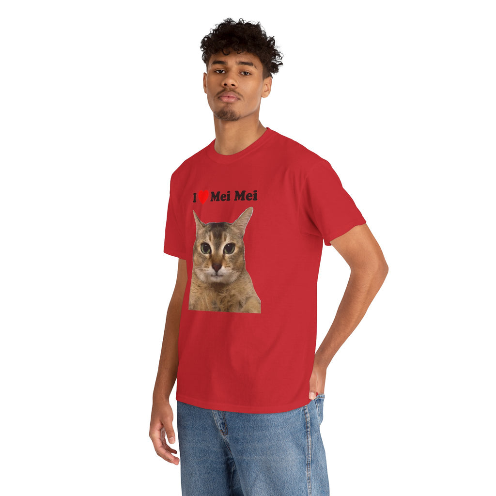 "I Love Mei Mei" Cat T-Shirt