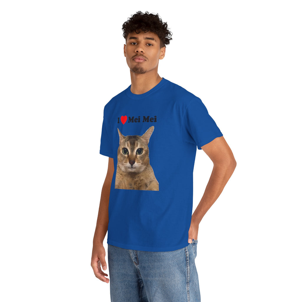 "I Love Mei Mei" Cat T-Shirt