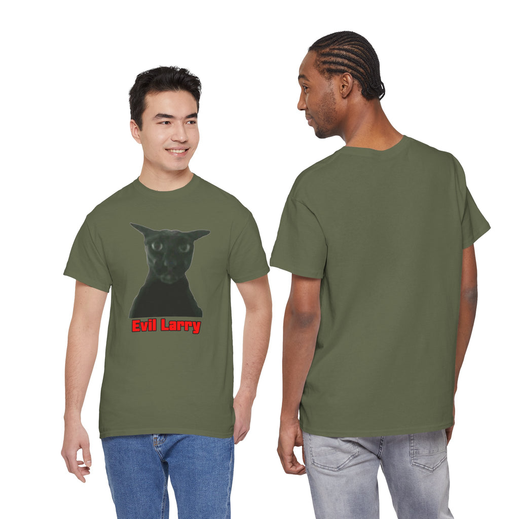 "Evil Larry" Cat Graphic Tee