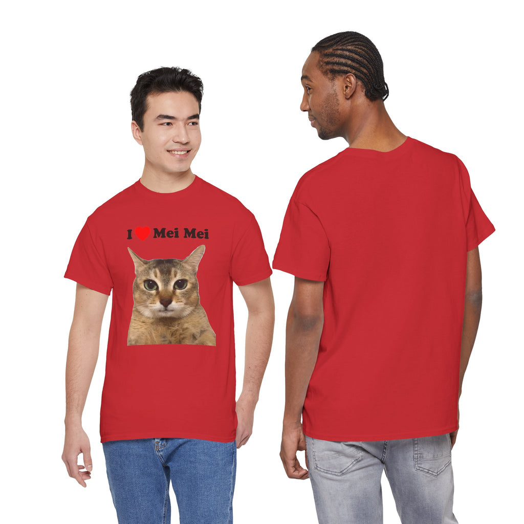 "I Love Mei Mei" Cat T-Shirt