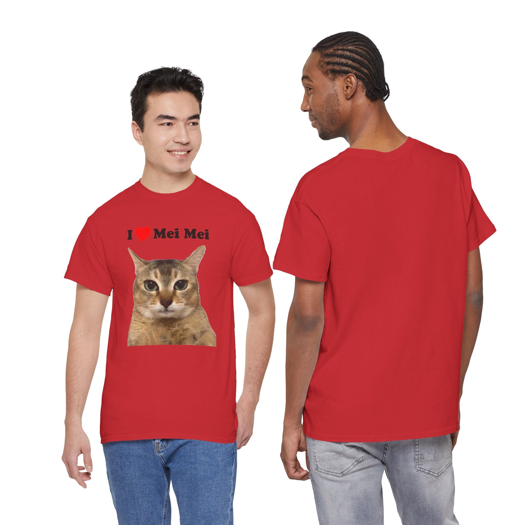 "I Love Mei Mei" Cat T-Shirt