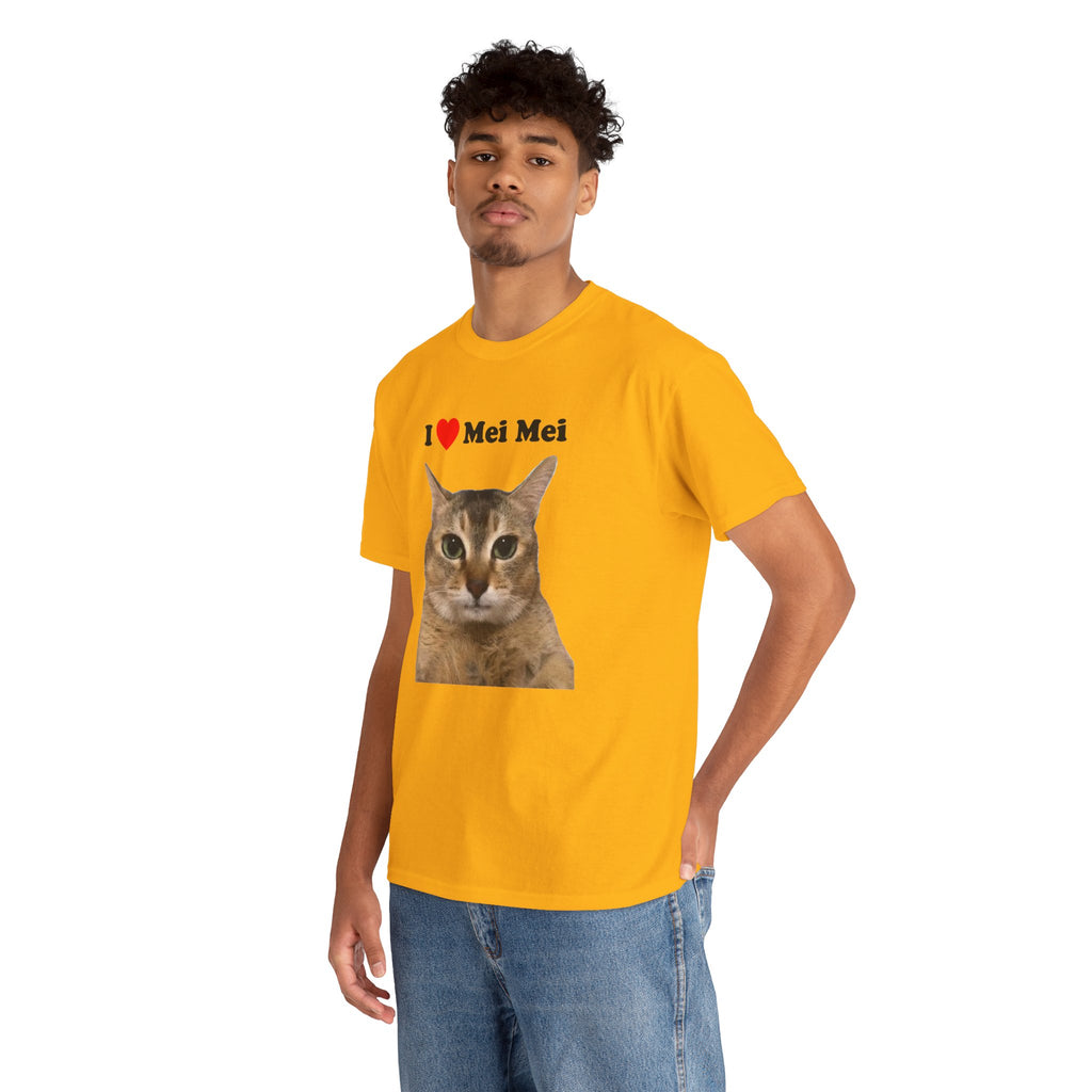 "I Love Mei Mei" Cat T-Shirt