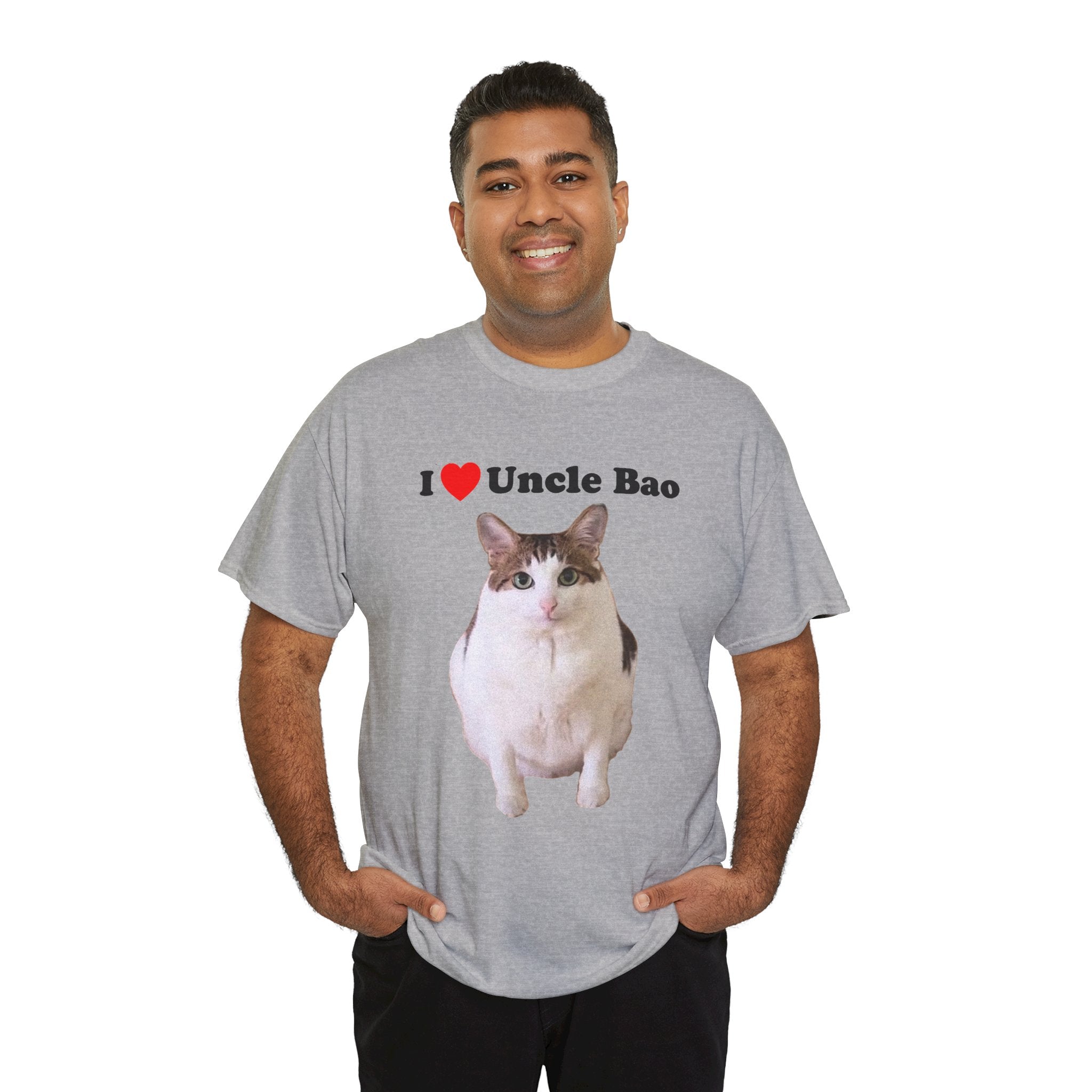 "I Love Uncle Bao" Cat T-Shirt