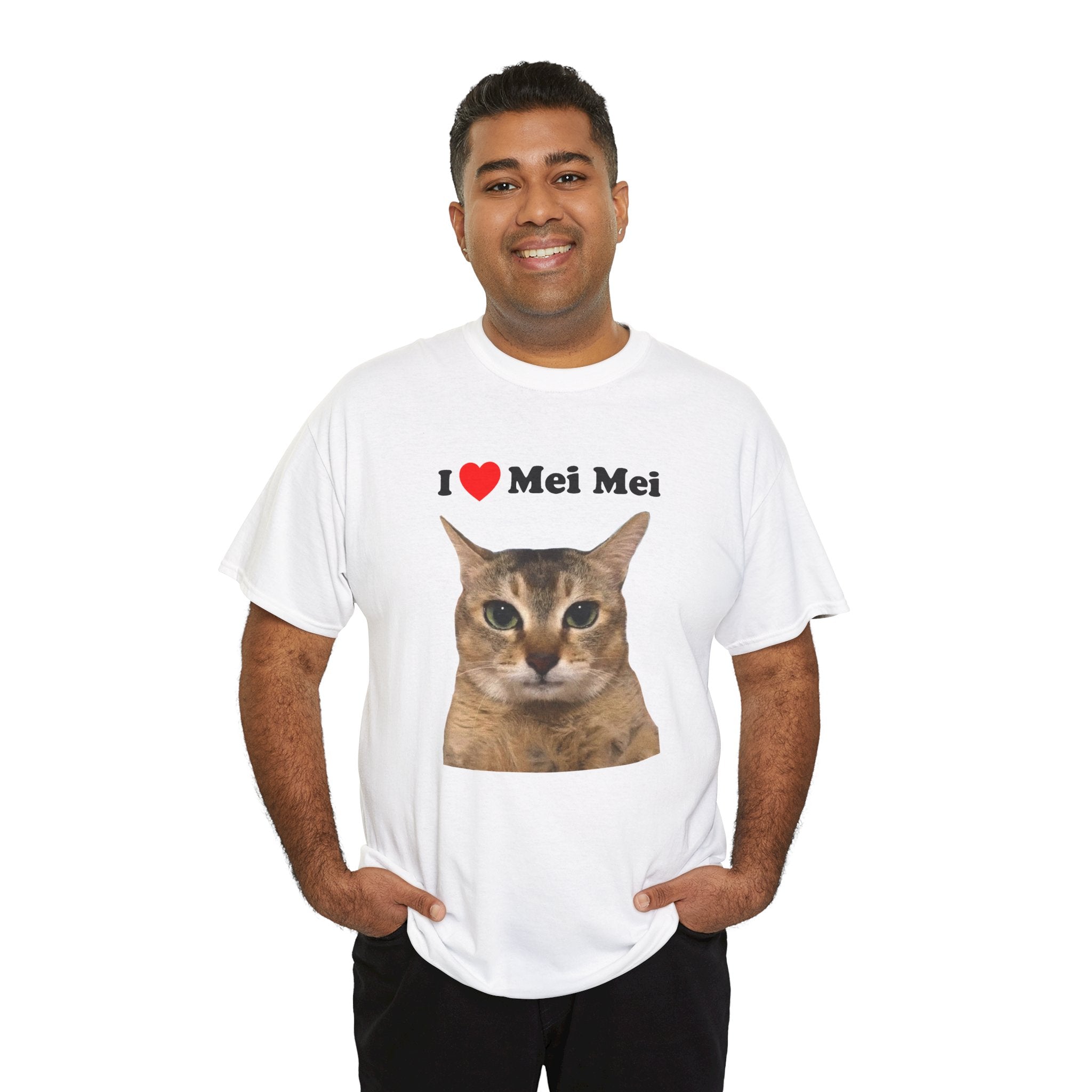 "I Love Mei Mei" Cat T-Shirt