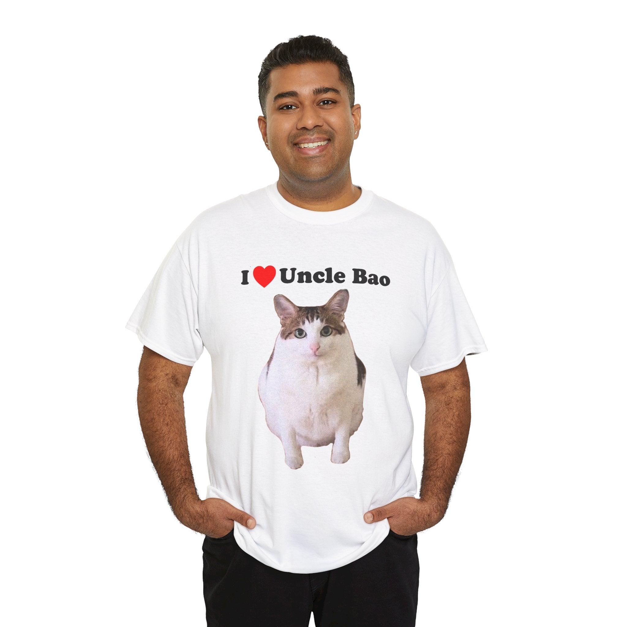 "I Love Uncle Bao" Cat T-Shirt