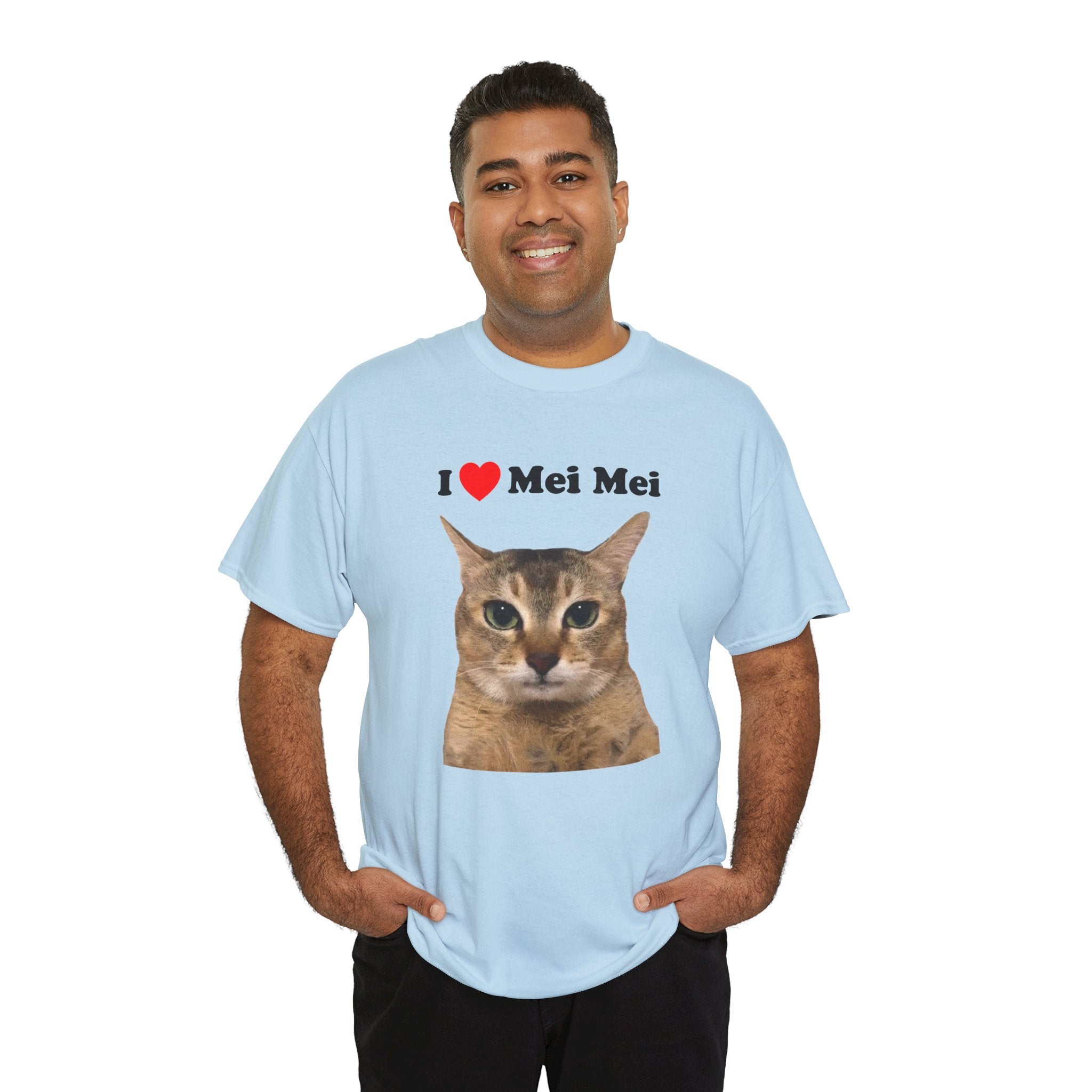 "I Love Mei Mei" Cat T-Shirt