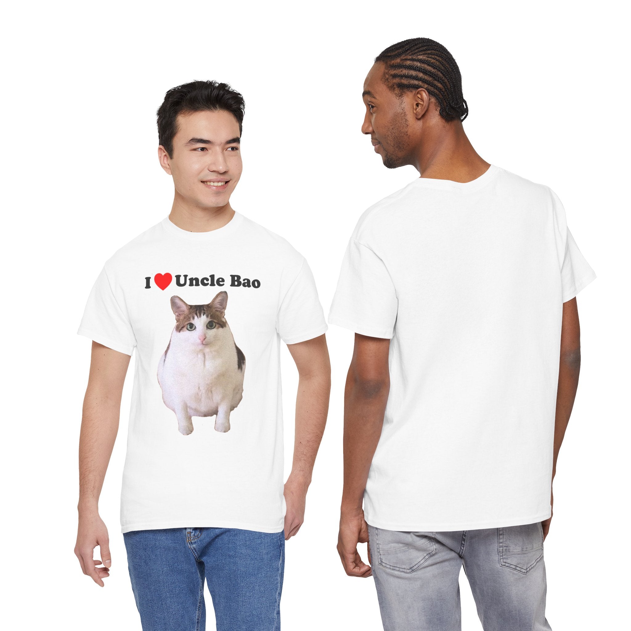 "I Love Uncle Bao" Cat T-Shirt