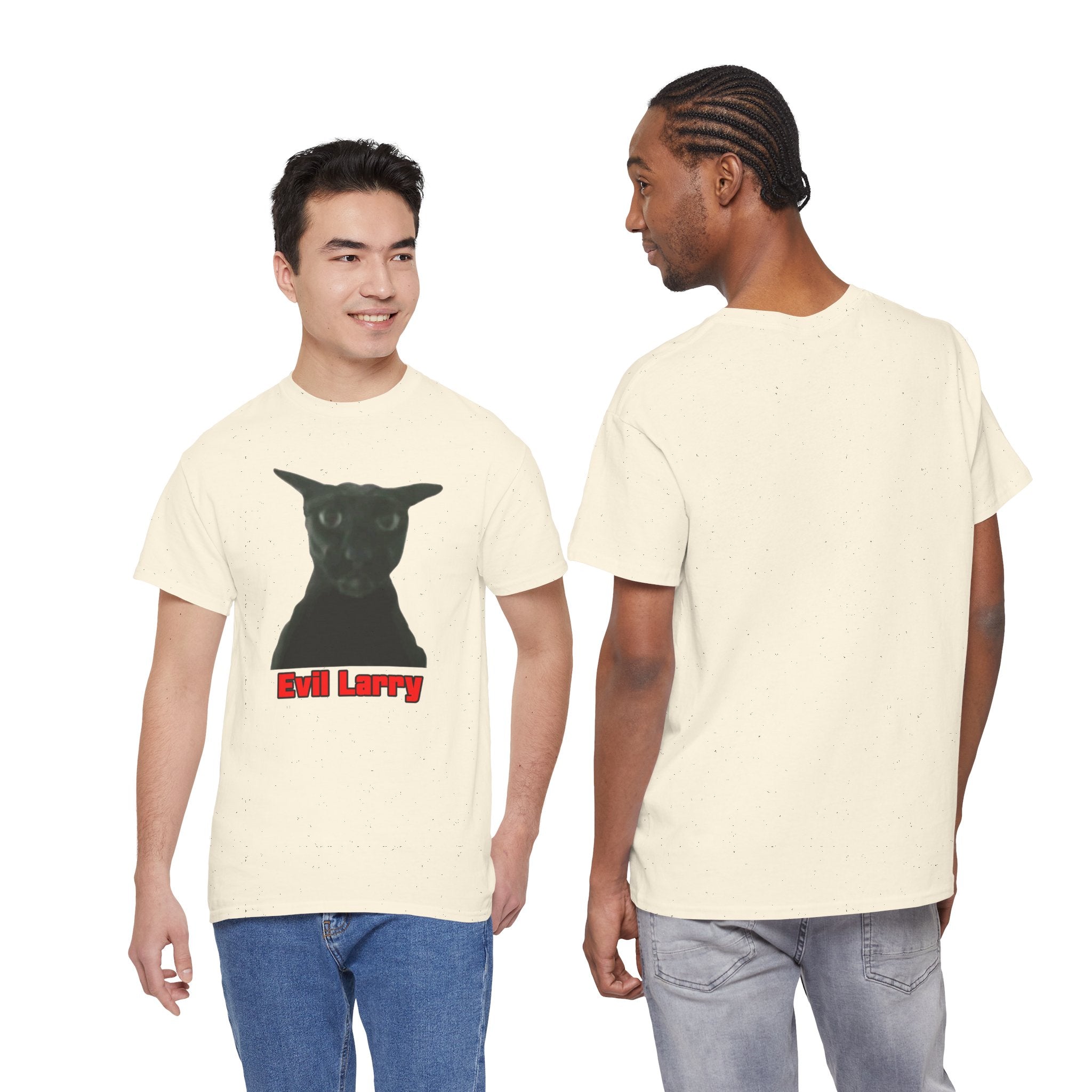 "Evil Larry" Cat Graphic Tee