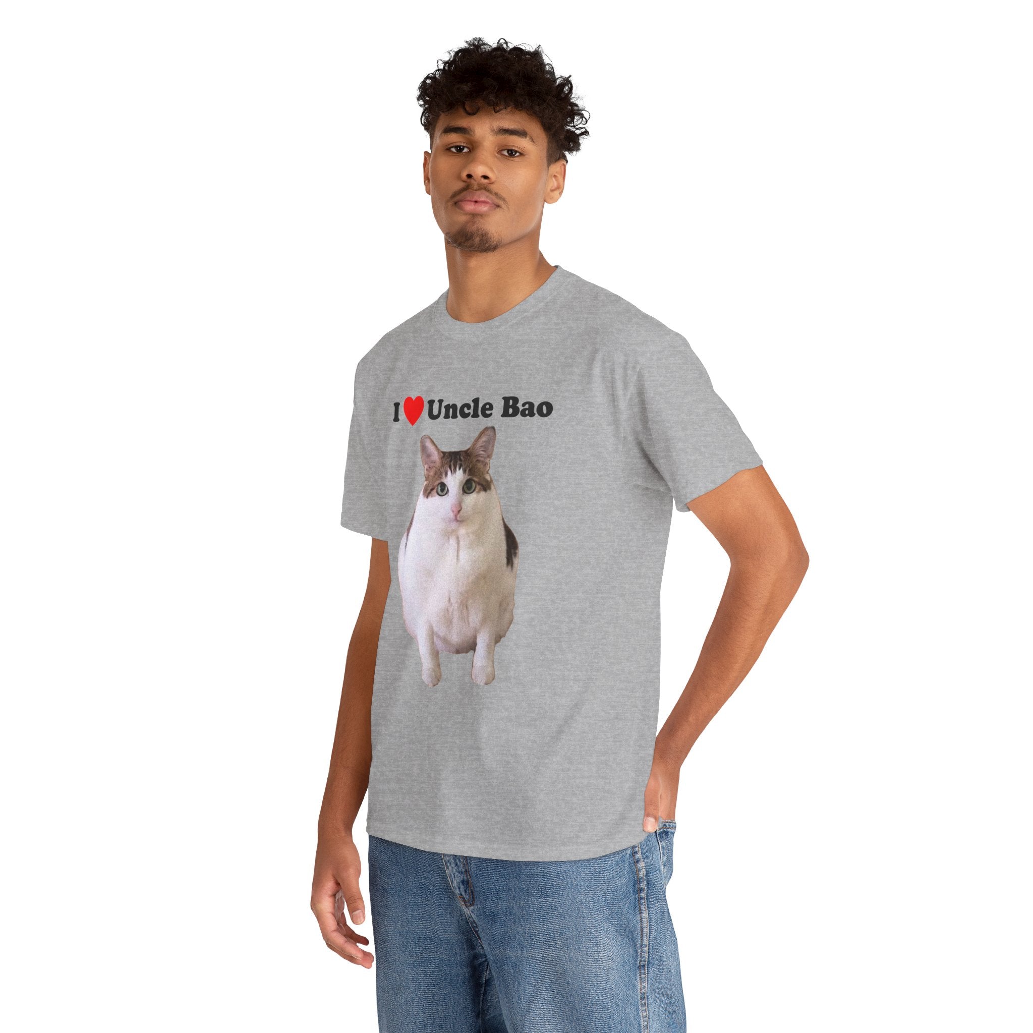 "I Love Uncle Bao" Cat T-Shirt