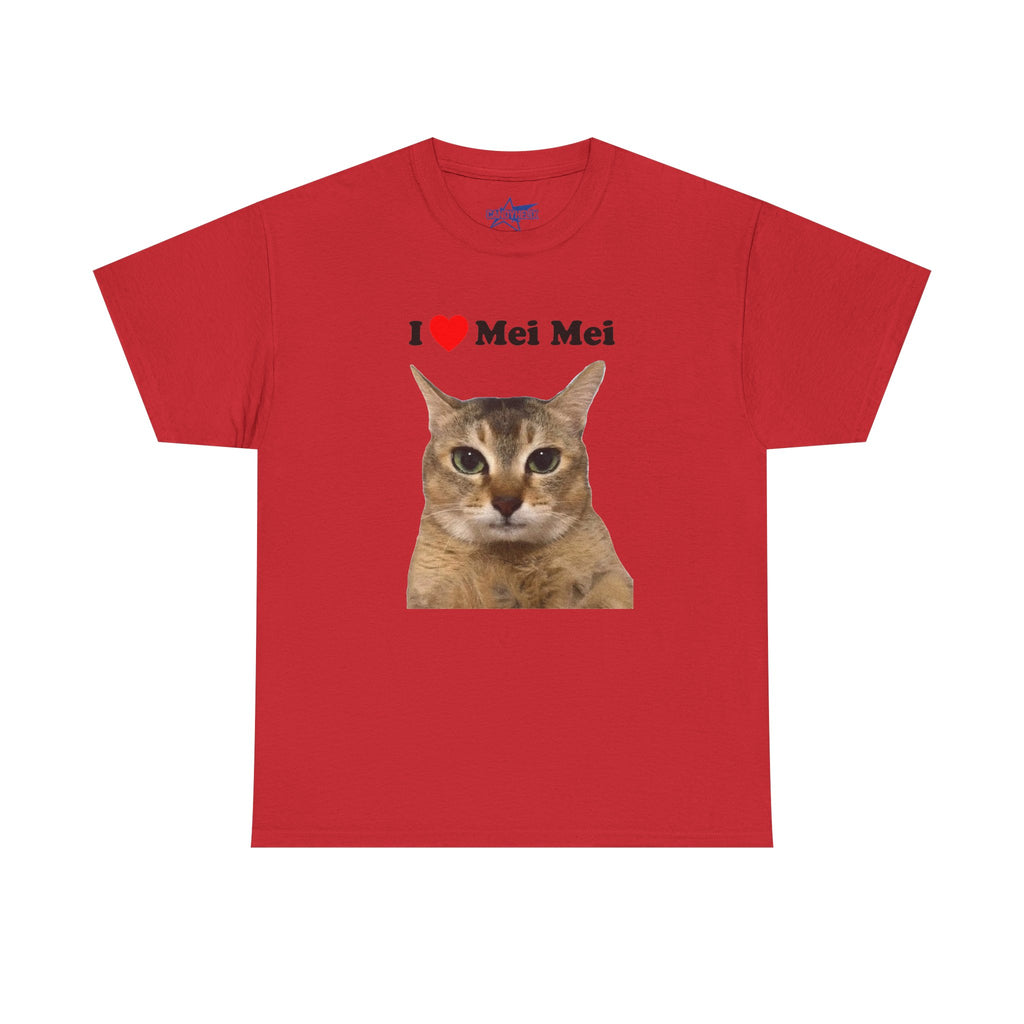 "I Love Mei Mei" Cat T-Shirt