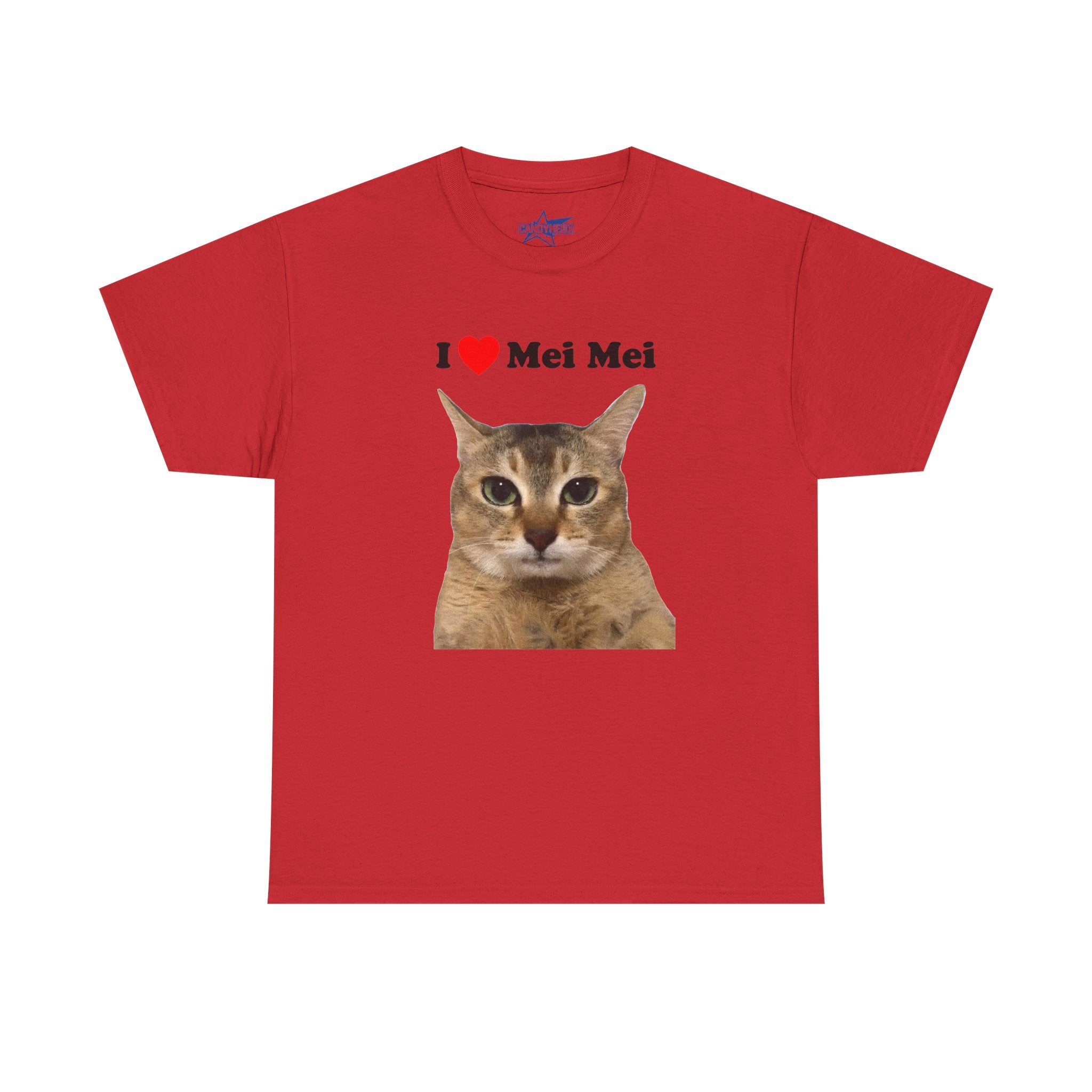 "I Love Mei Mei" Cat T-Shirt