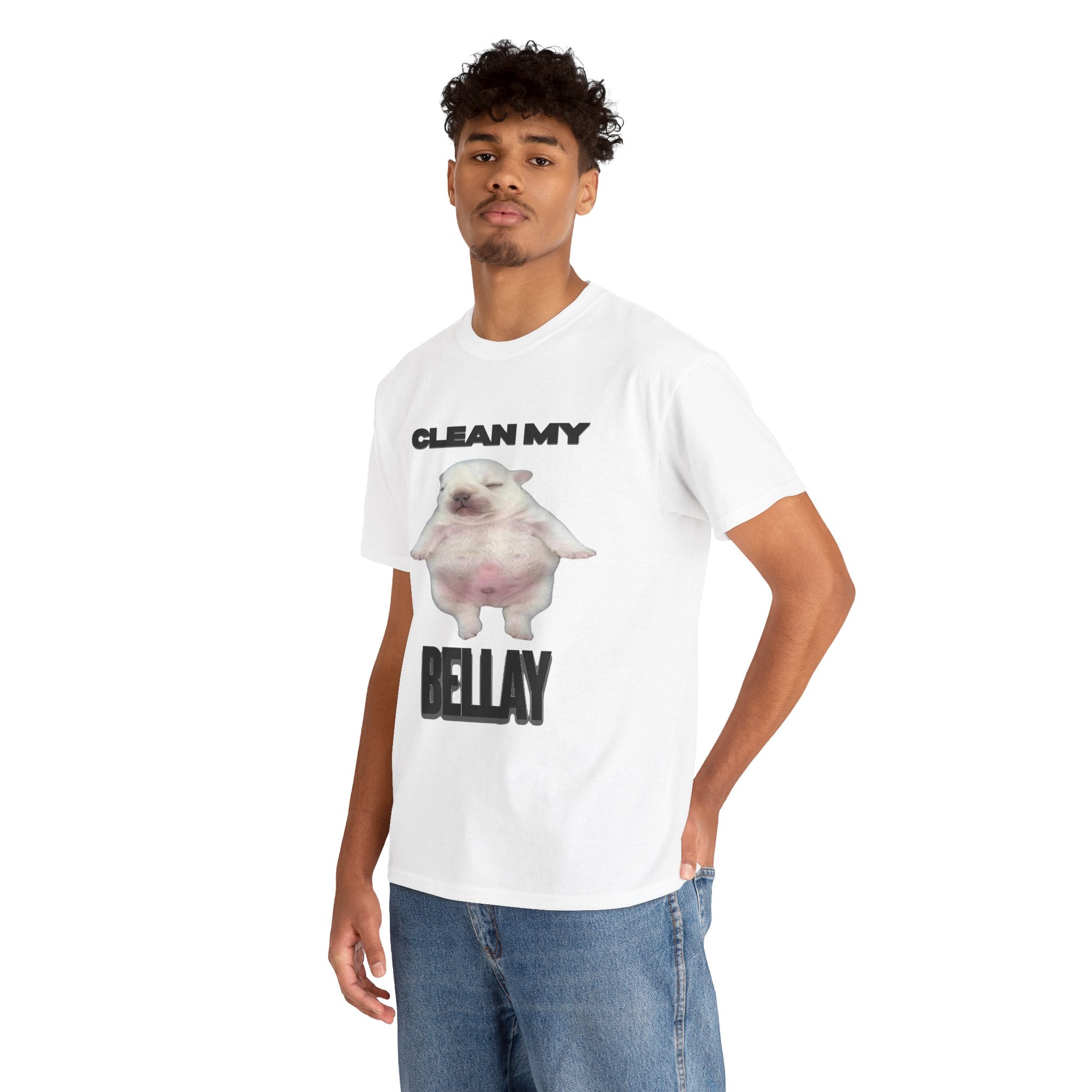 "Clean My Belly" Pibble T-Shirt
