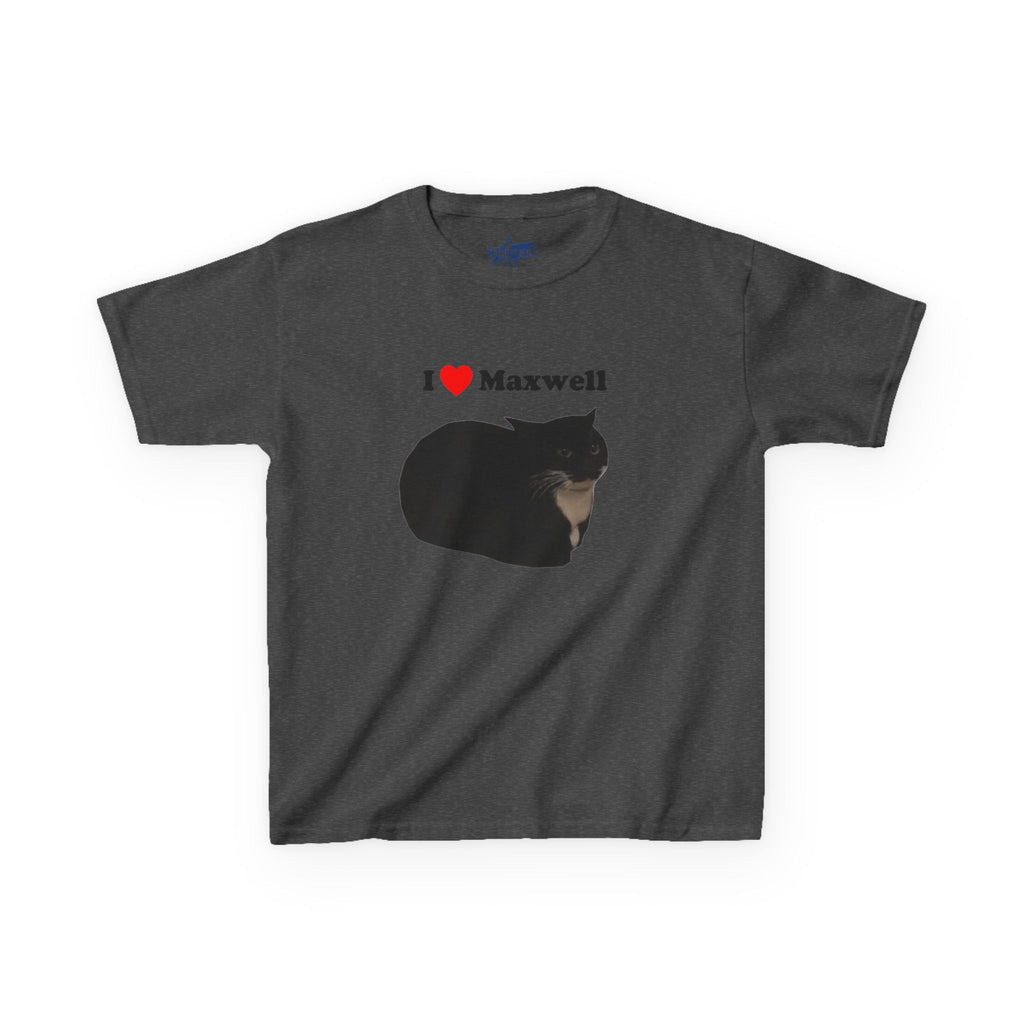 "I Love Maxwell" Spinning Cat Kids T-Shirt