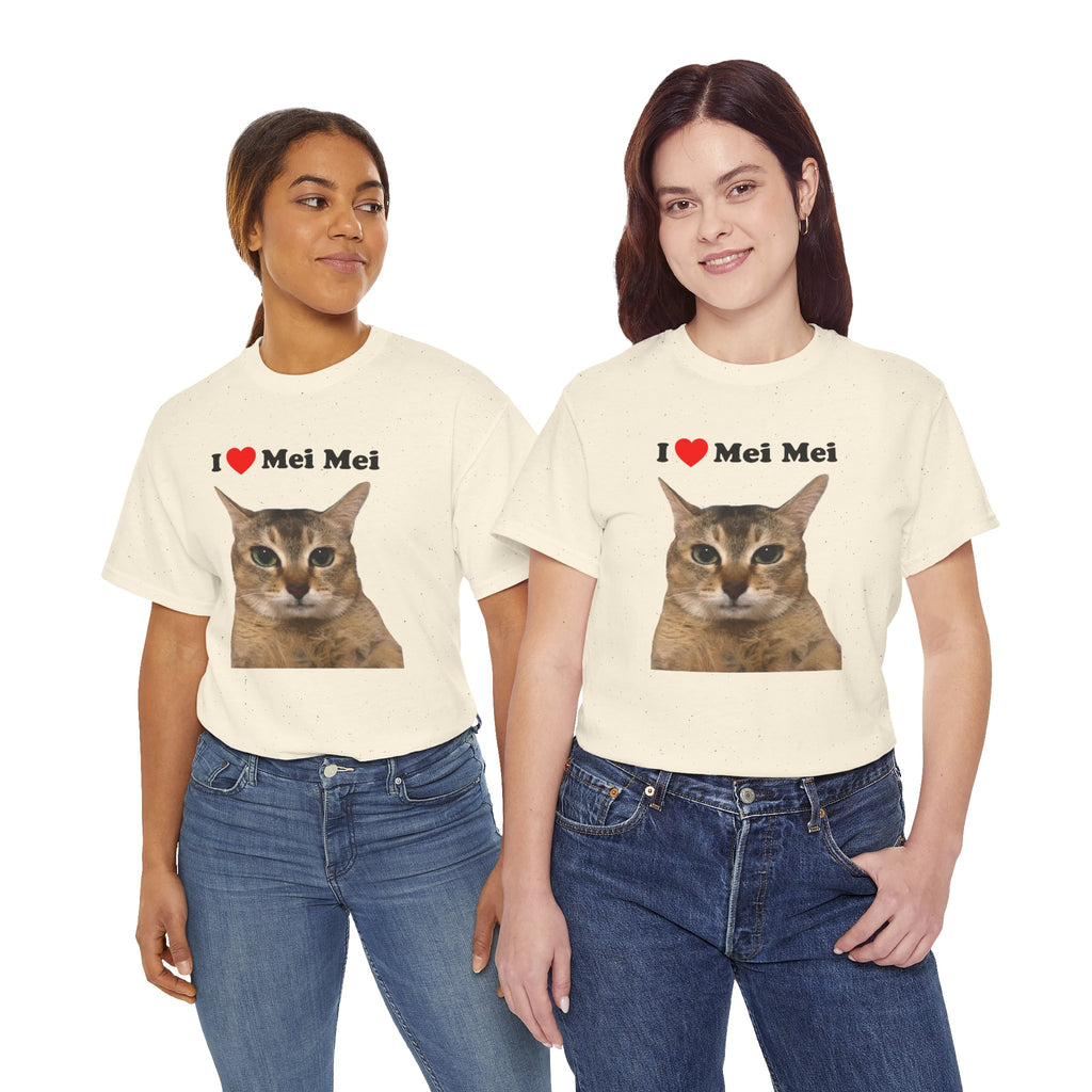 "I Love Mei Mei" Cat T-Shirt
