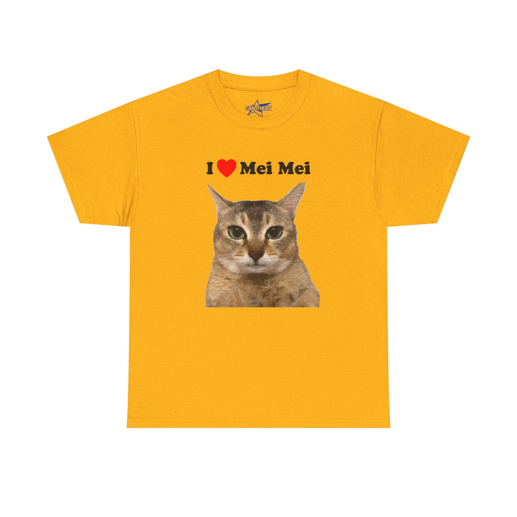 "I Love Mei Mei" Cat T-Shirt