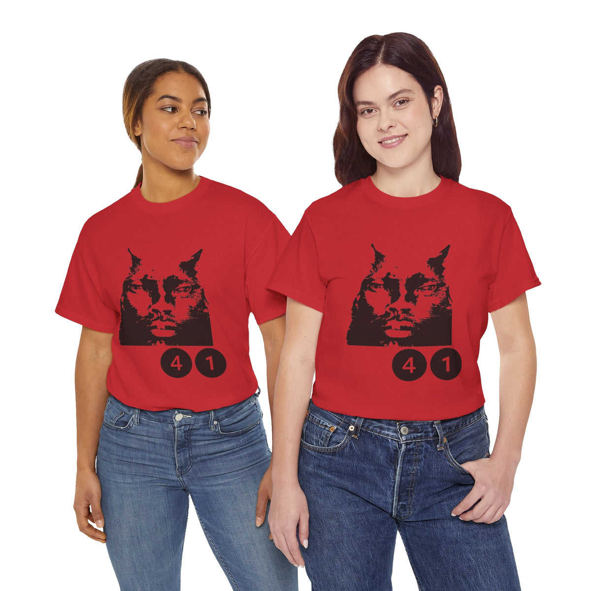 "41" Mogger Cat T-Shirt